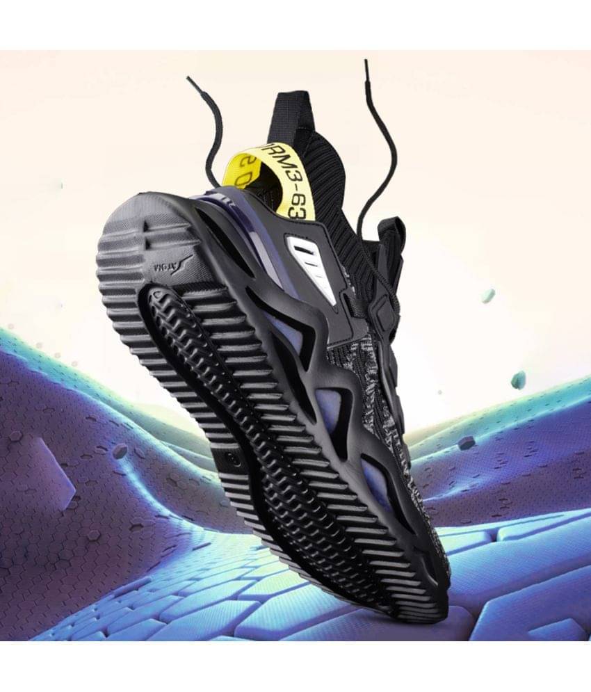 ATOM Black Men's Lifestyle Shoes ATOM Black Men's Lifestyle Shoes