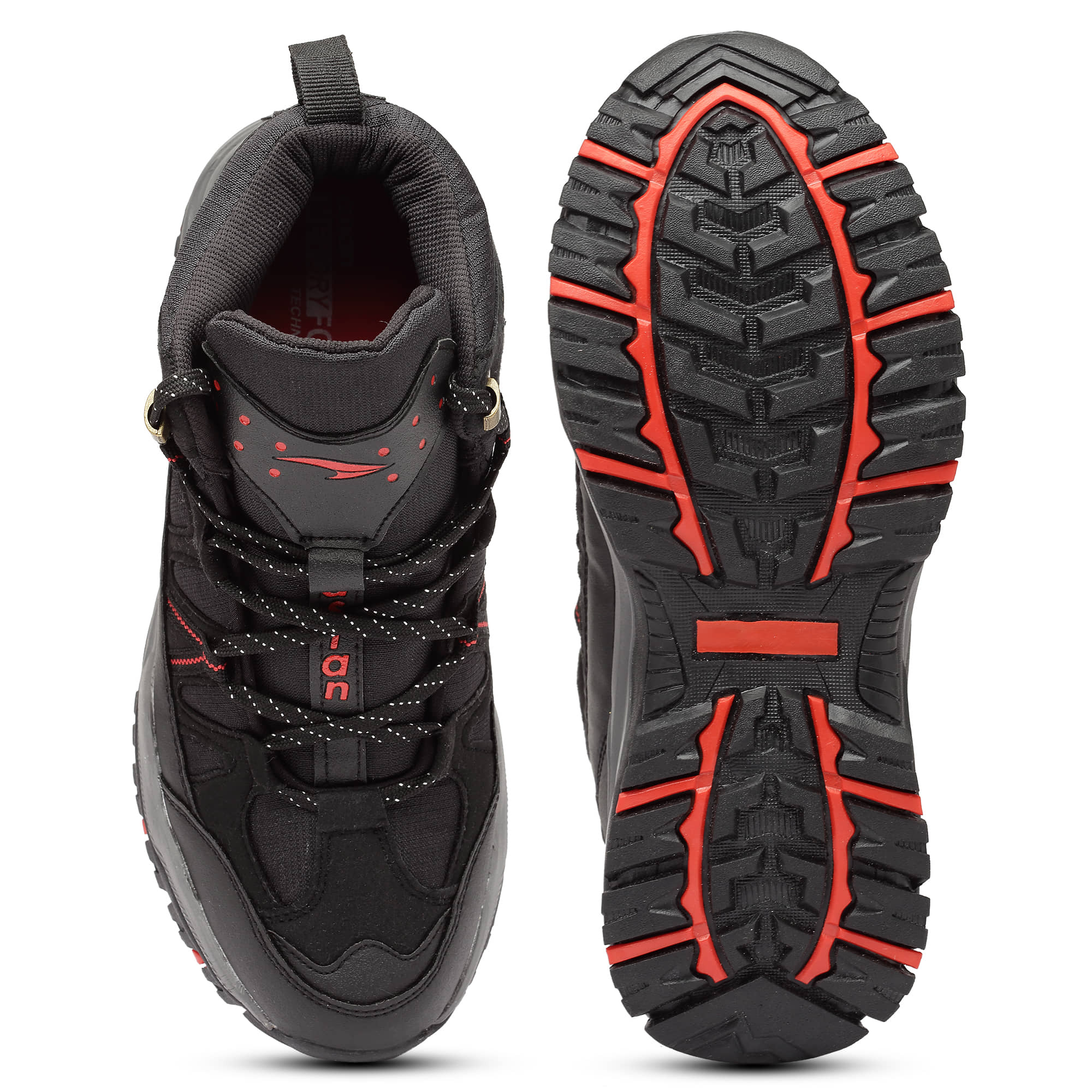 ☆セール中☆BOOTWA ASIAN EVEREST-21 Black Men's Sports Running Shoes