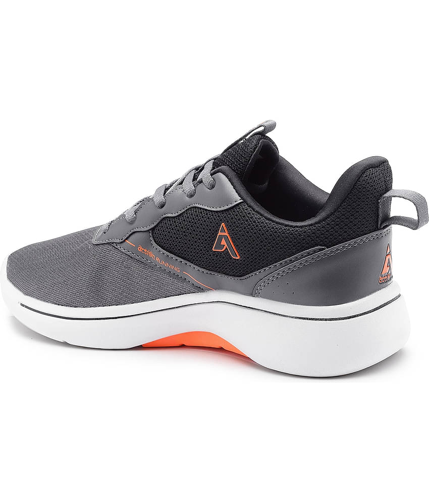 Action - Sports Running Shoes Dark Grey Men's Sports Running Shoes