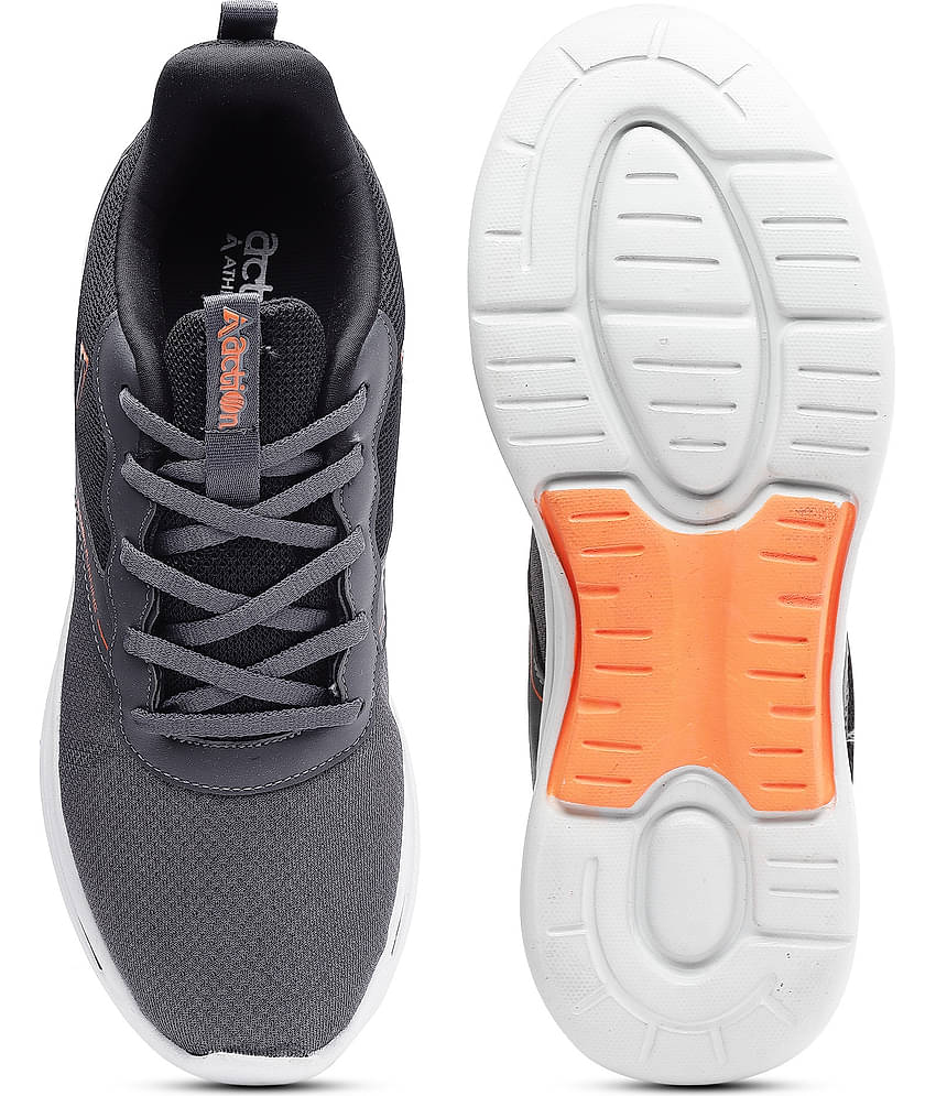 Action - Sports Running Shoes Dark Grey Men's Sports Running Shoes