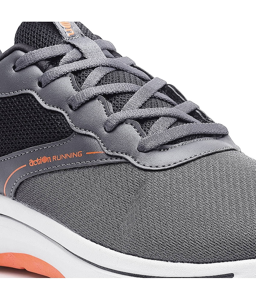 Action - Sports Running Shoes Dark Grey Men's Sports Running Shoes