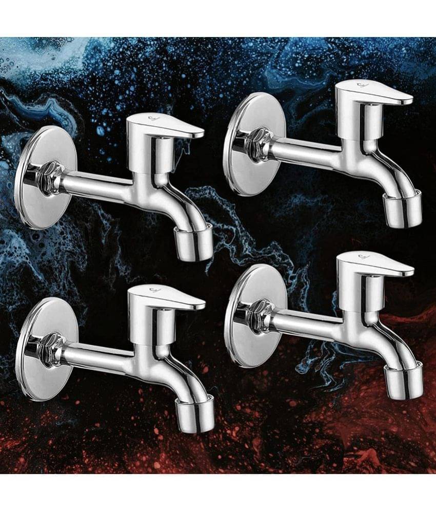 BATHONIX Torrent Stainless Steel Long Bib Tap (Pack of 4) Steel Bathroom Tap (Bib Cock) BATHONIX Torrent Stainless Steel Long Bib Tap (Pack of 4) Steel Bathroom Tap (Bib Cock)