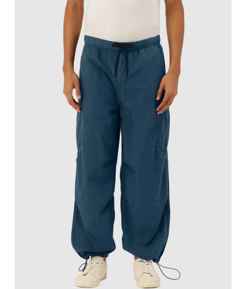     			Bene Kleed Men Mid Rise Parachute Fit Pure cotton Cargos Trouser