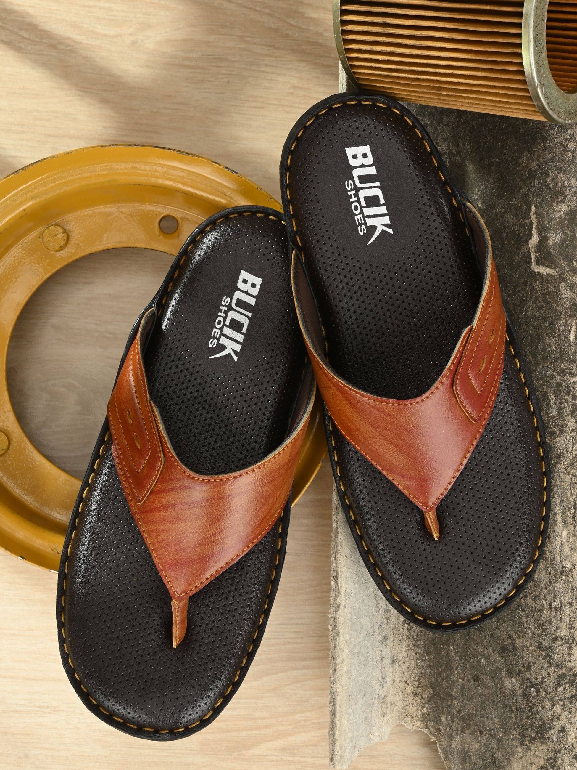     			Bucik Tan Daily Slippers