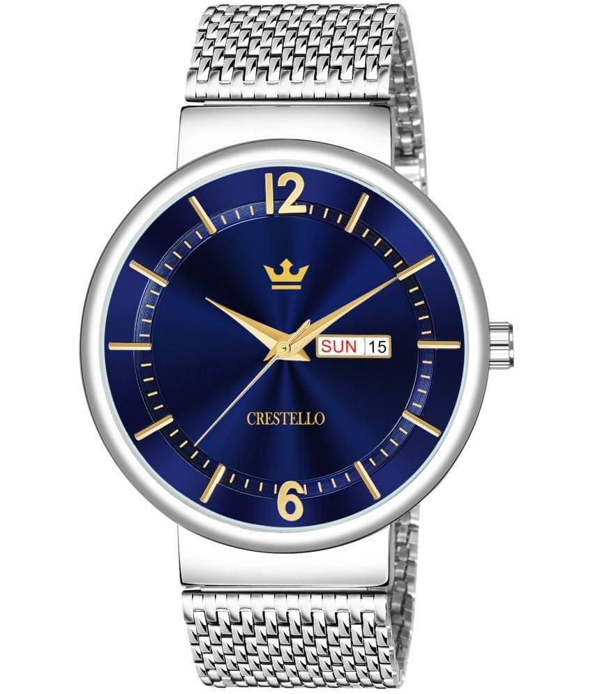     			Crestello - Silver Metal Analog Men's Watch