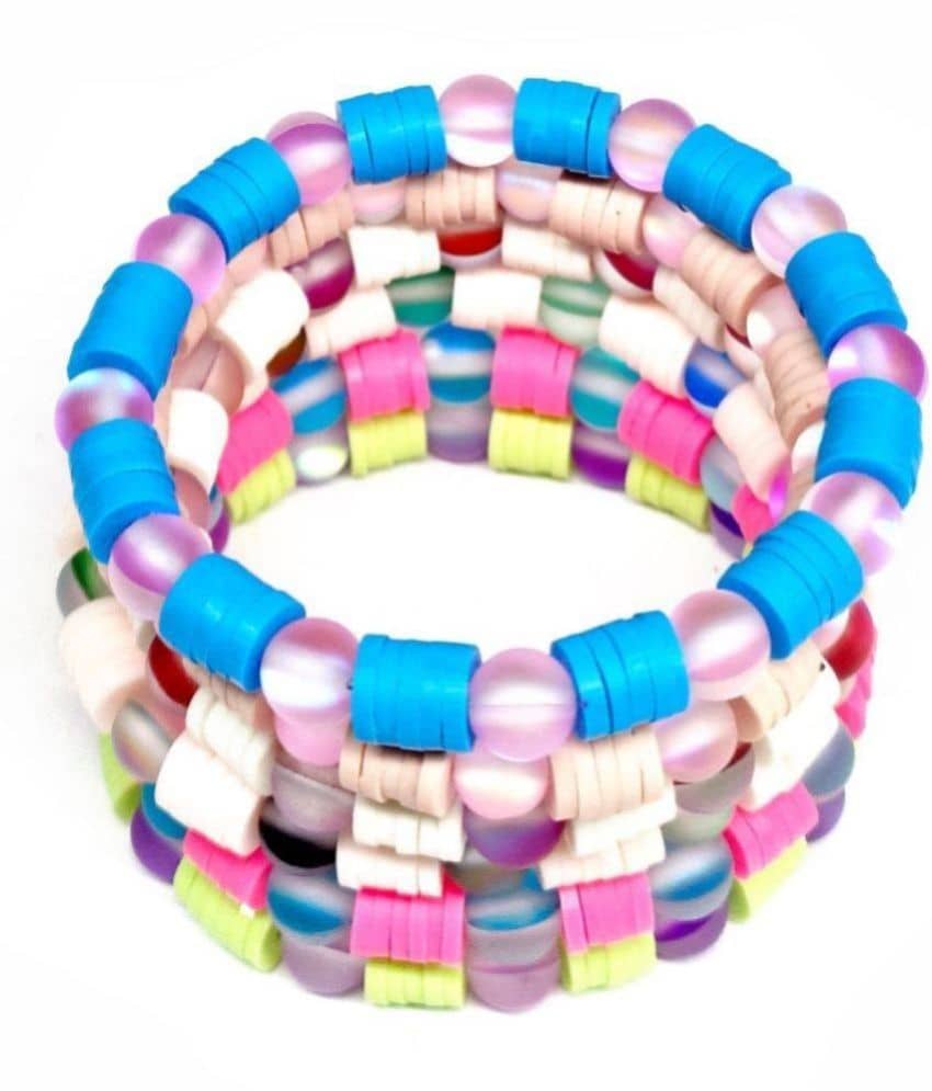 DAIVYA WELLNESS - Multicolor Bracelet ( Pack of 6 ) - Bangles & Bracelets | Buy online on ZillyBuy