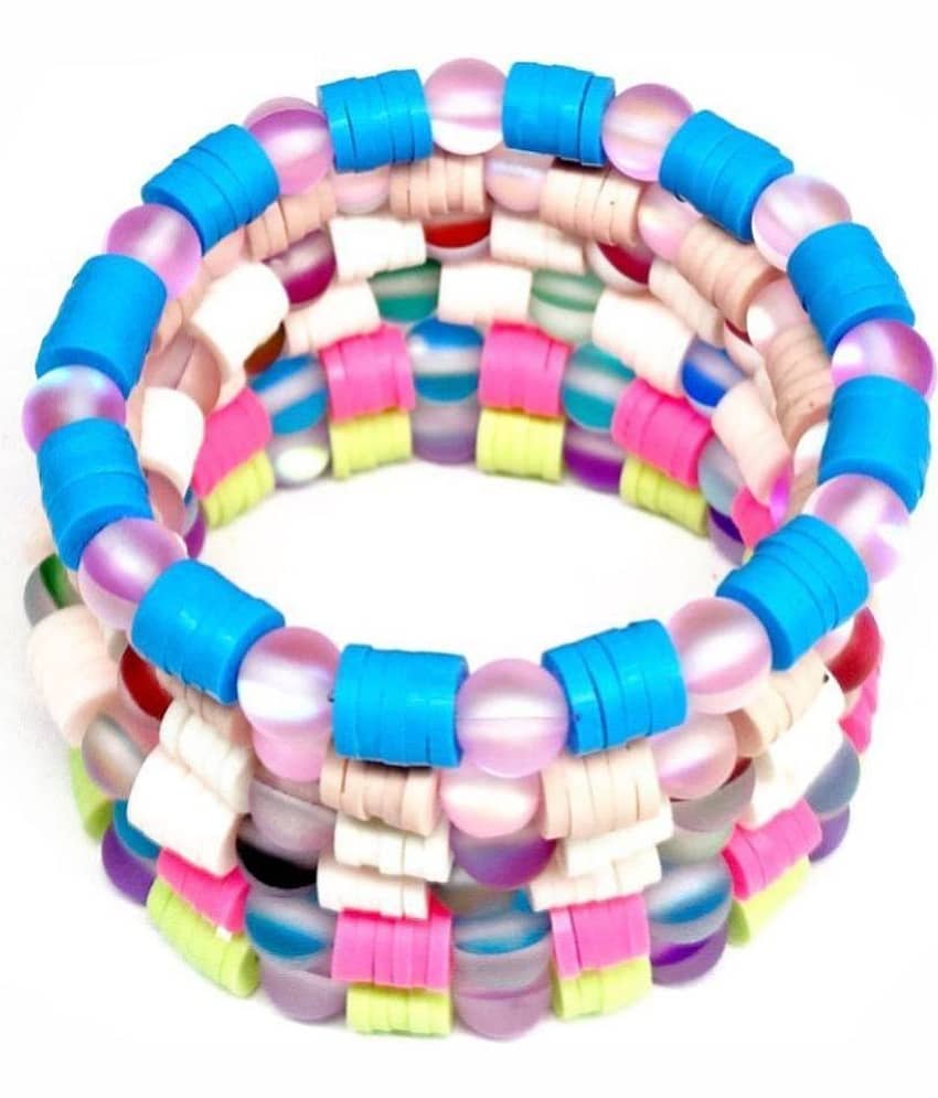 DAIVYA WELLNESS - Multicolor Bracelet ( Pack of 6 ) - Bangles & Bracelets | Buy online on ZillyBuy