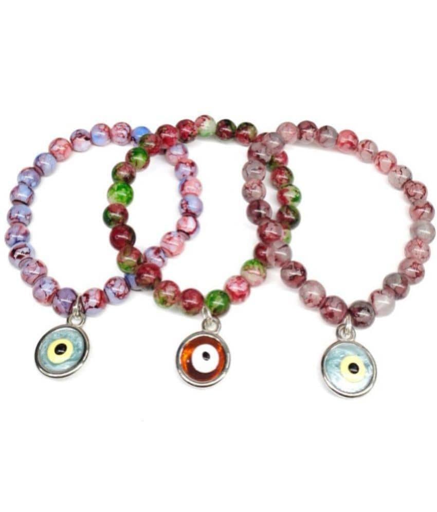 DAIVYA WELLNESS - Multicolor Bracelet ( Pack of 3 ) - Bangles & Bracelets | Buy online on ZillyBuy