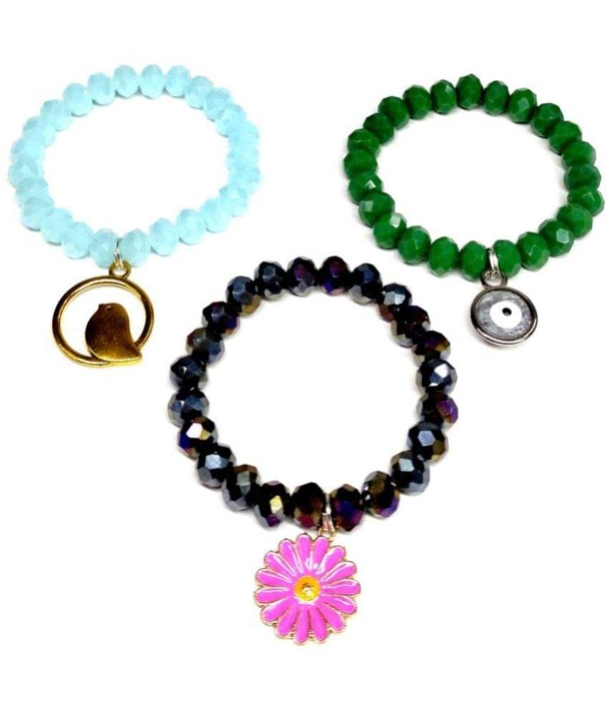     			DAIVYA WELLNESS - Multicolor Bracelet ( Pack of 3 )