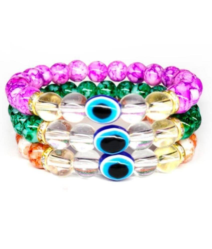     			DAIVYA WELLNESS - Multicolor Bracelet ( Pack of 3 )