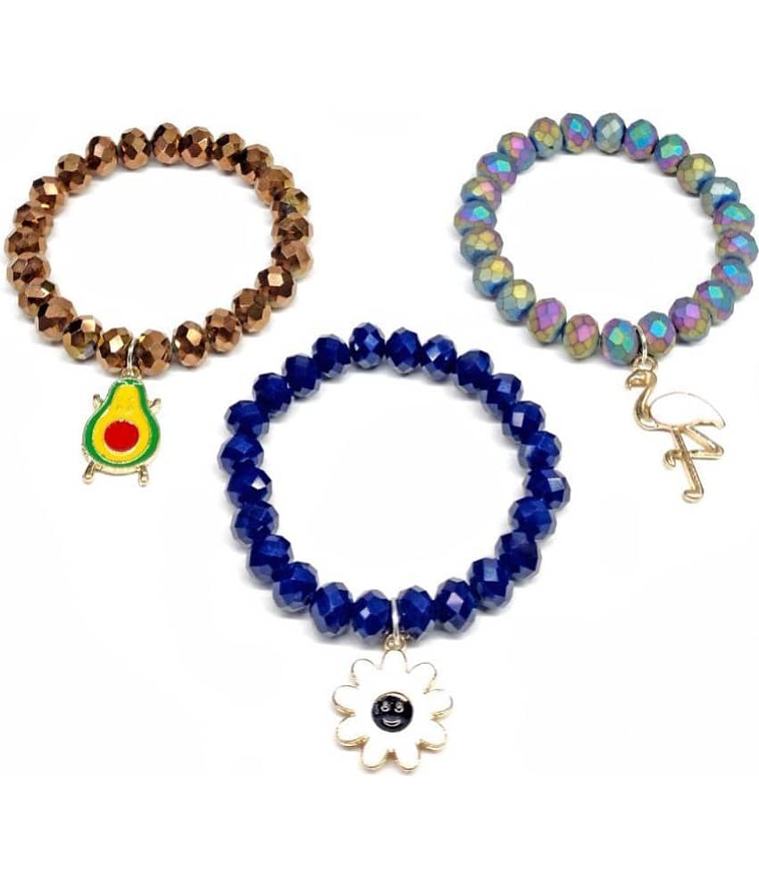 DAIVYA WELLNESS - Multicolor Bracelet ( Pack of 3 ) - Bangles & Bracelets | Buy online on ZillyBuy