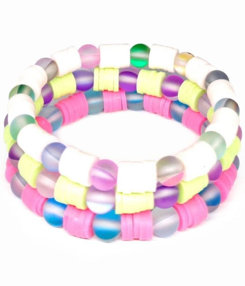 DAIVYA WELLNESS - Multicolor Bracelet ( Pack of 3 ) DAIVYA WELLNESS - Multicolor Bracelet ( Pack of 3 )