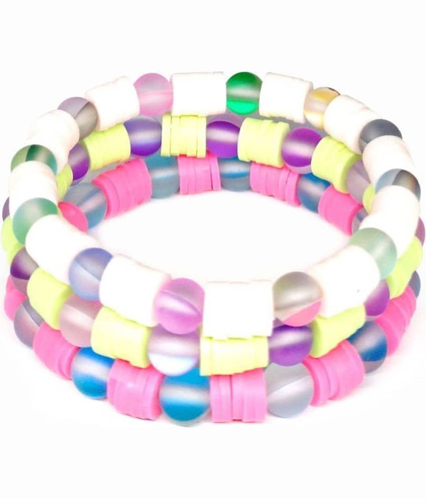 DAIVYA WELLNESS - Multicolor Bracelet ( Pack of 3 ) - Bangles & Bracelets | Buy online on ZillyBuy