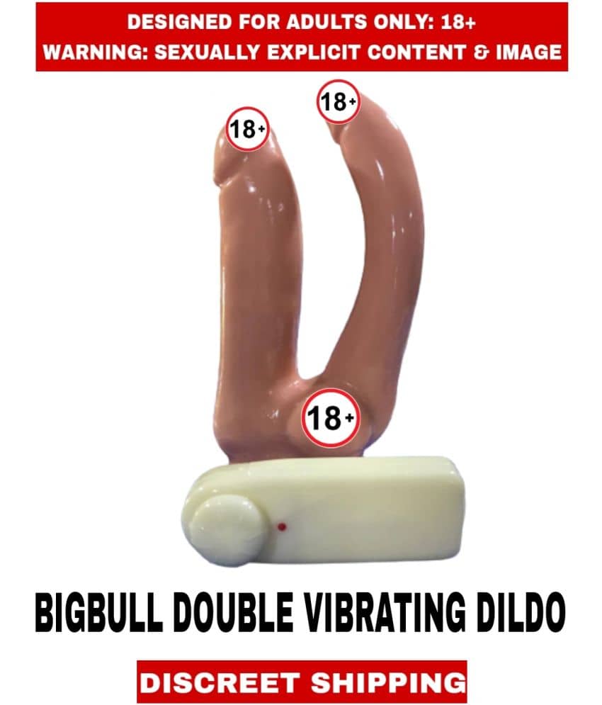 FEMALE ADULT SEX TOYS BIG BULL DOUBLE DILDO REMOTE CONTROLLED VIBRATING SMOOTH SILICON SUCTION BASE 8 inch DILDO For Women
