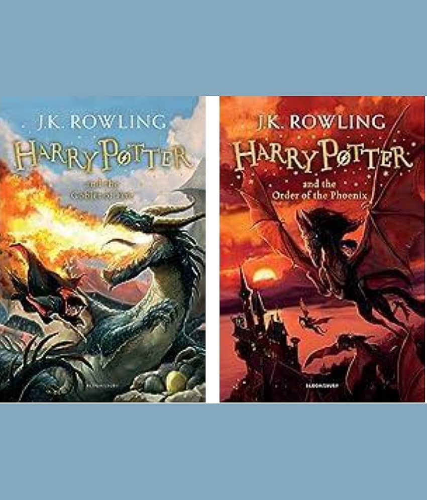 Harry Potter And The Order Of Phoenix And Harry Potter And Goblet Of Fire Combo (Paperback, Jk Rowling) - Stationery | Buy online on ZillyBuy