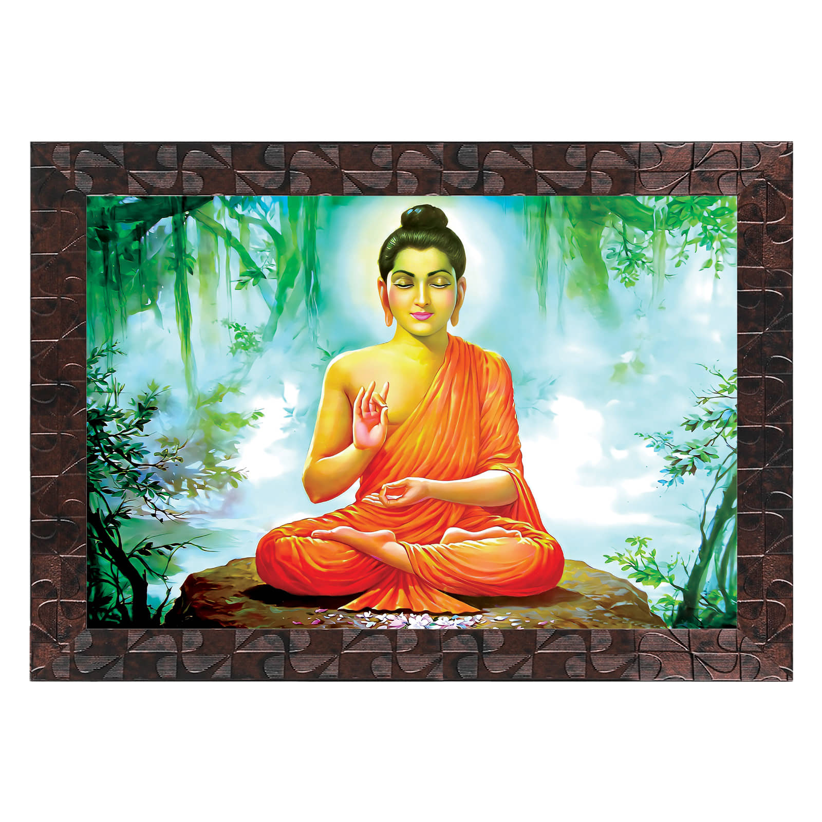 Indianara - Religious Painting With Frame