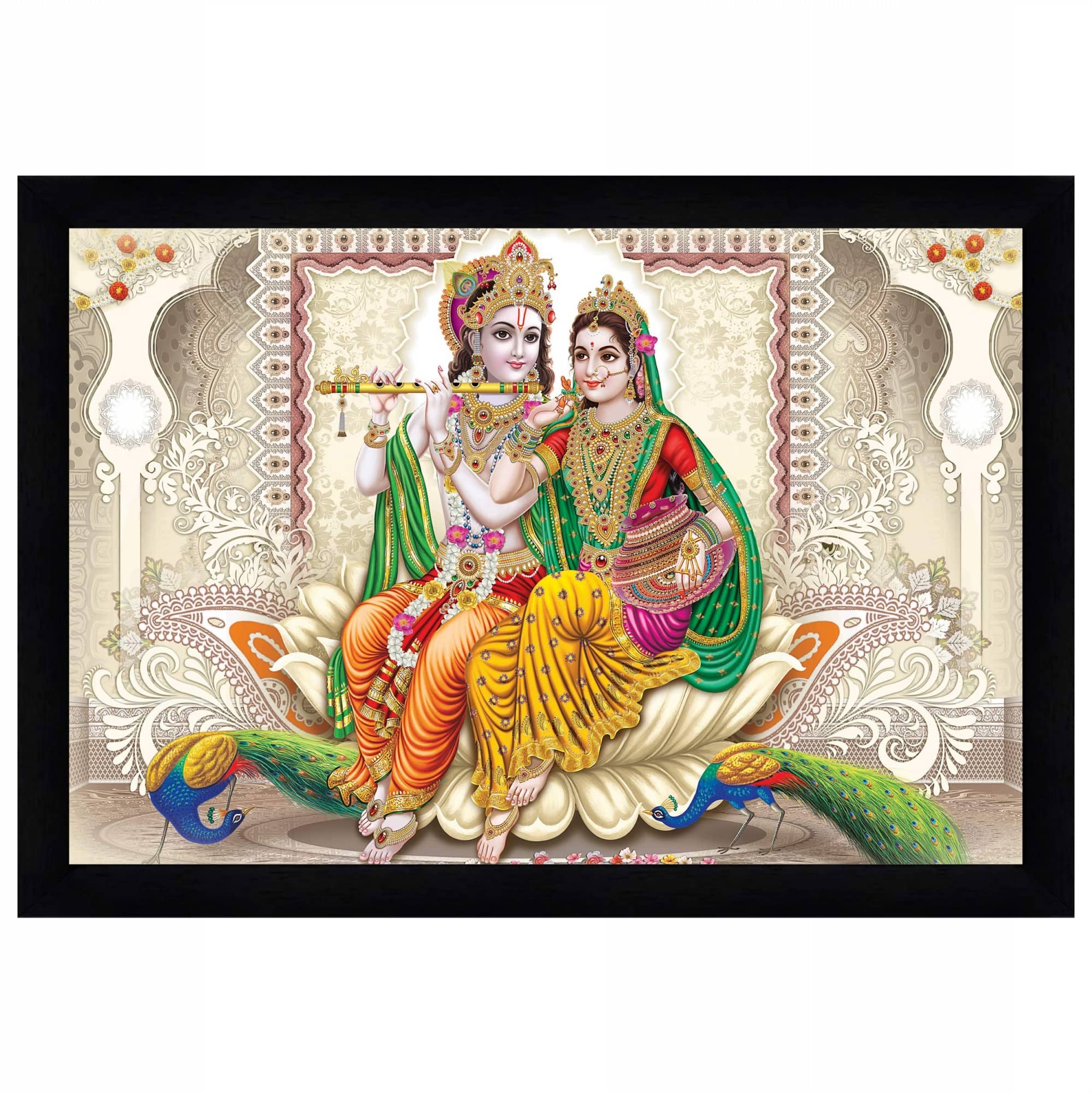 Indianara - Religious Painting With Frame