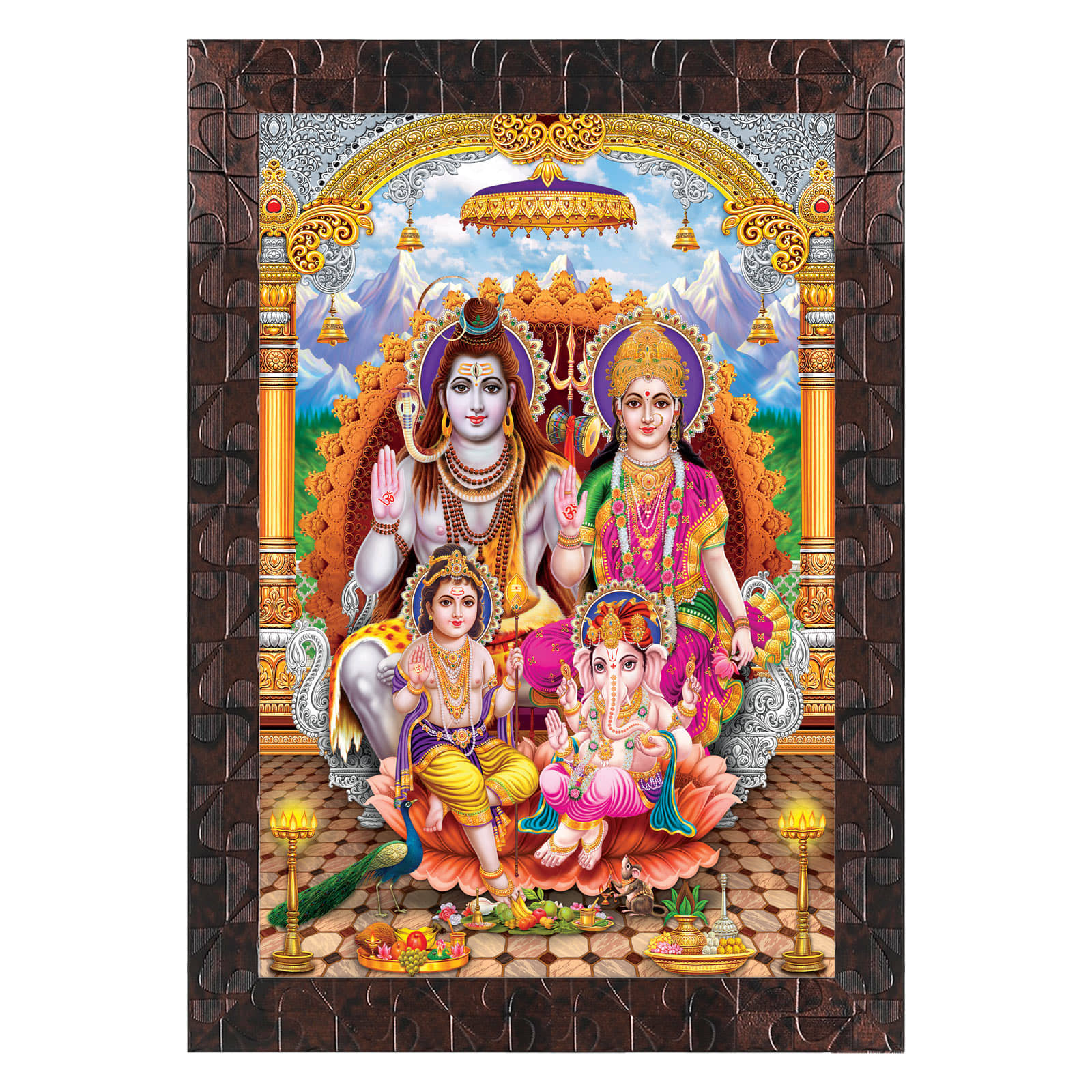 Indianara - Religious Painting With Frame
