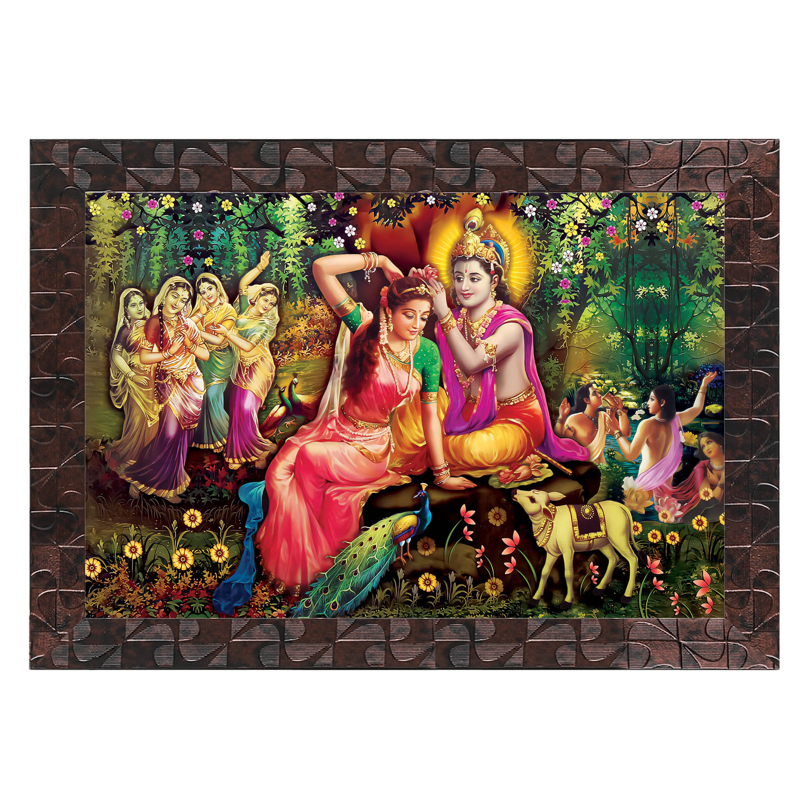 Indianara - Religious Painting With Frame