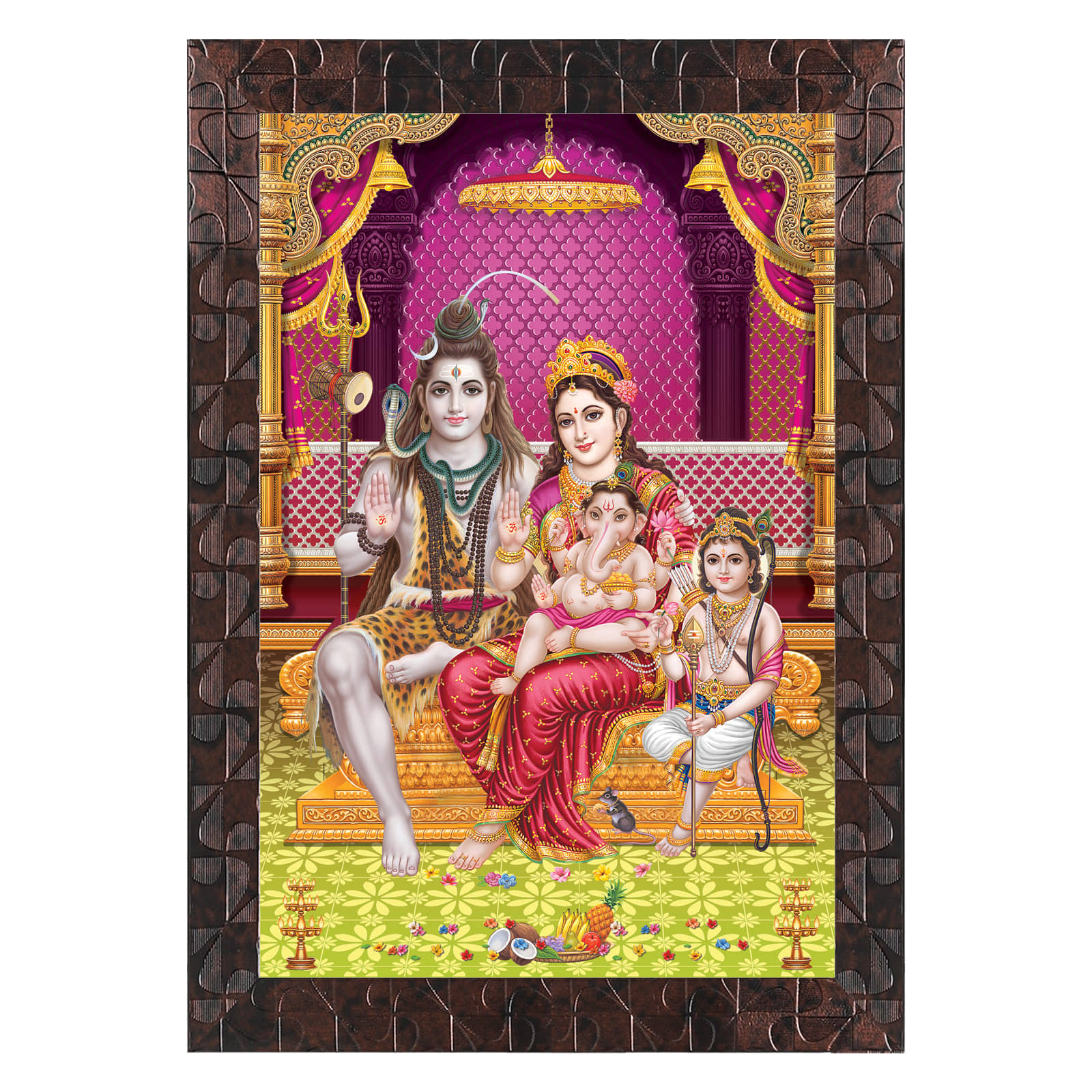 Indianara - Religious Painting With Frame