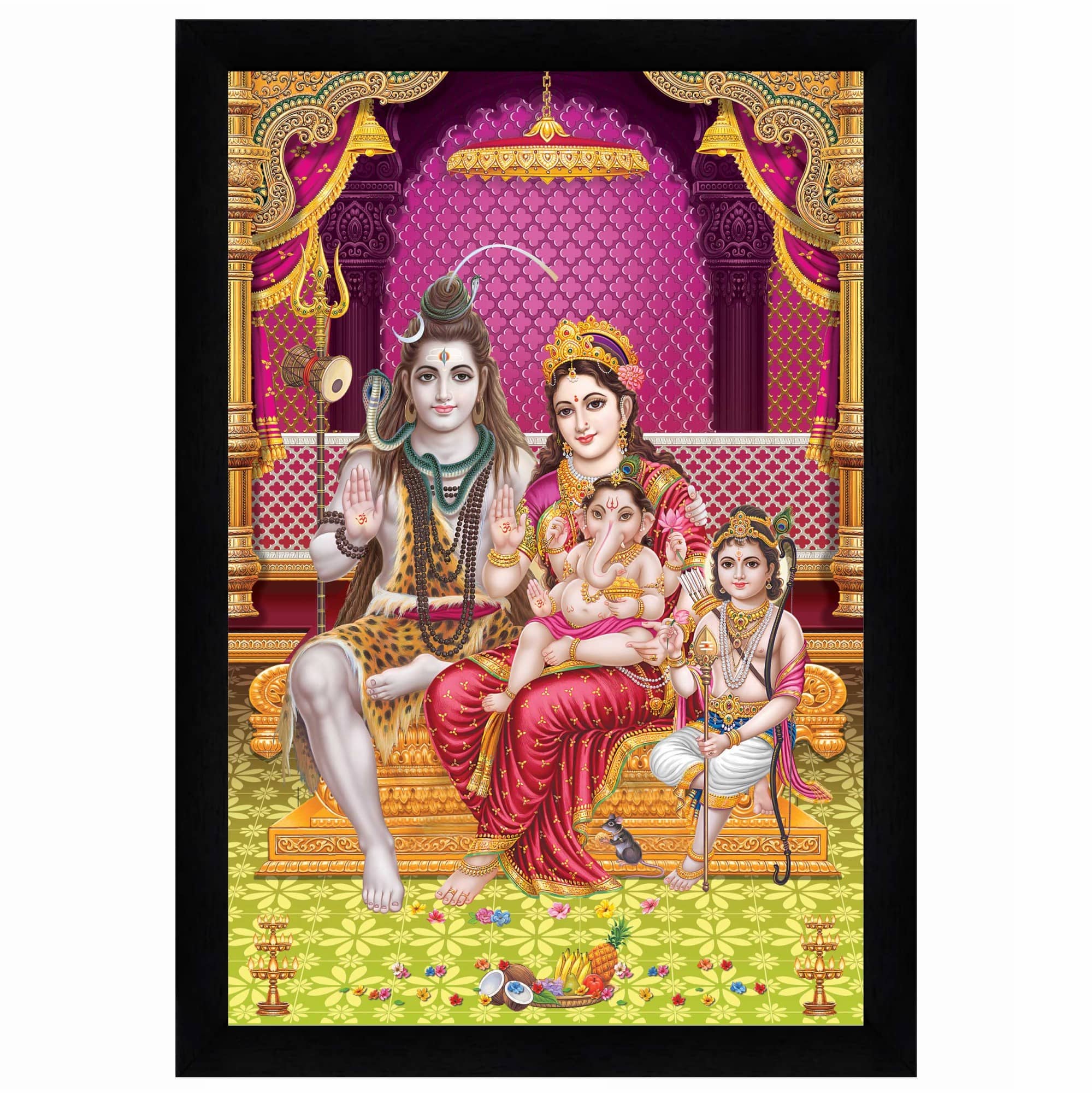 Indianara - Religious Painting With Frame