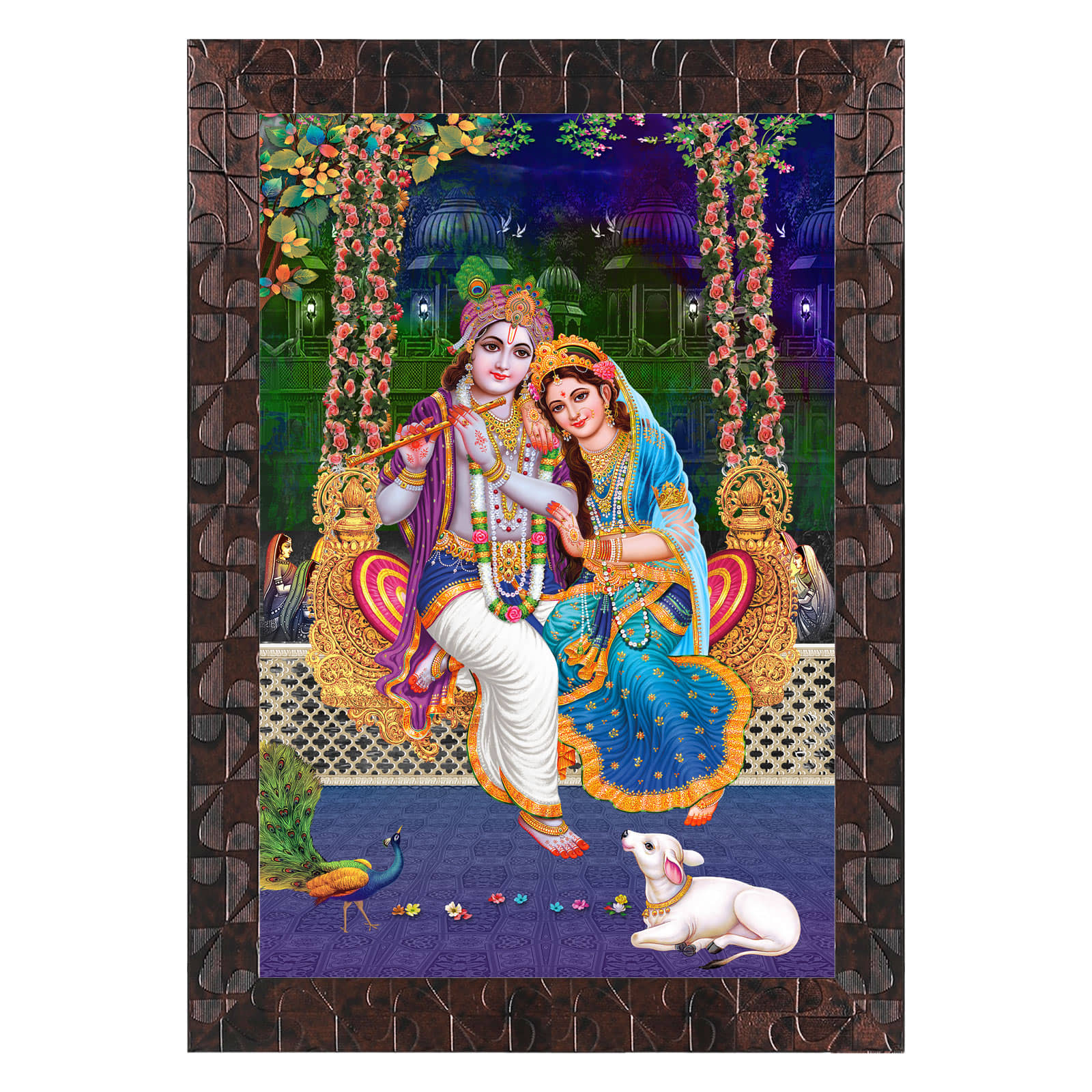 Indianara - Religious Painting With Frame