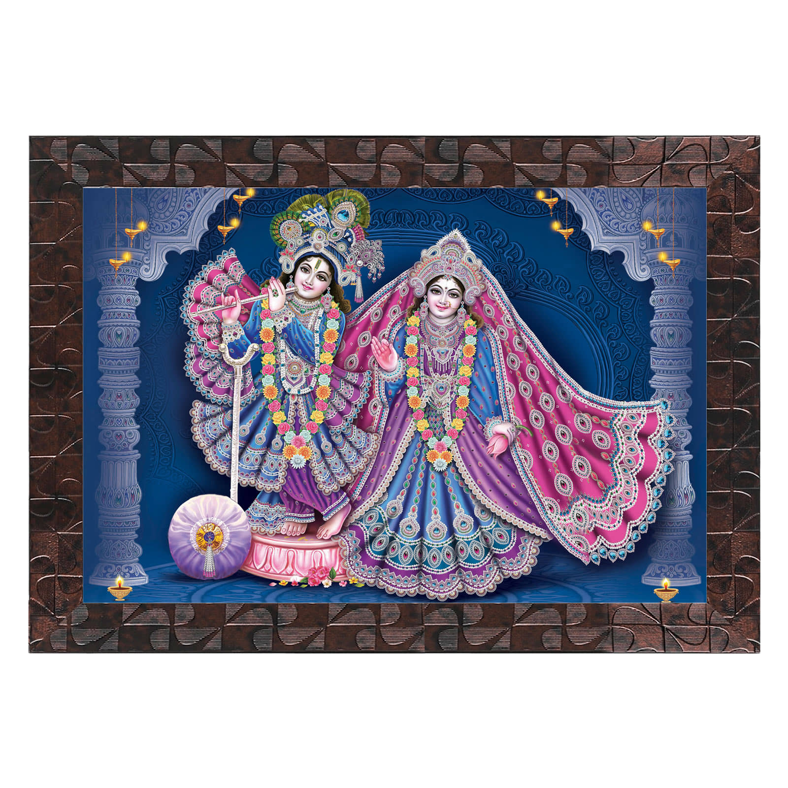 Indianara - Religious Painting With Frame