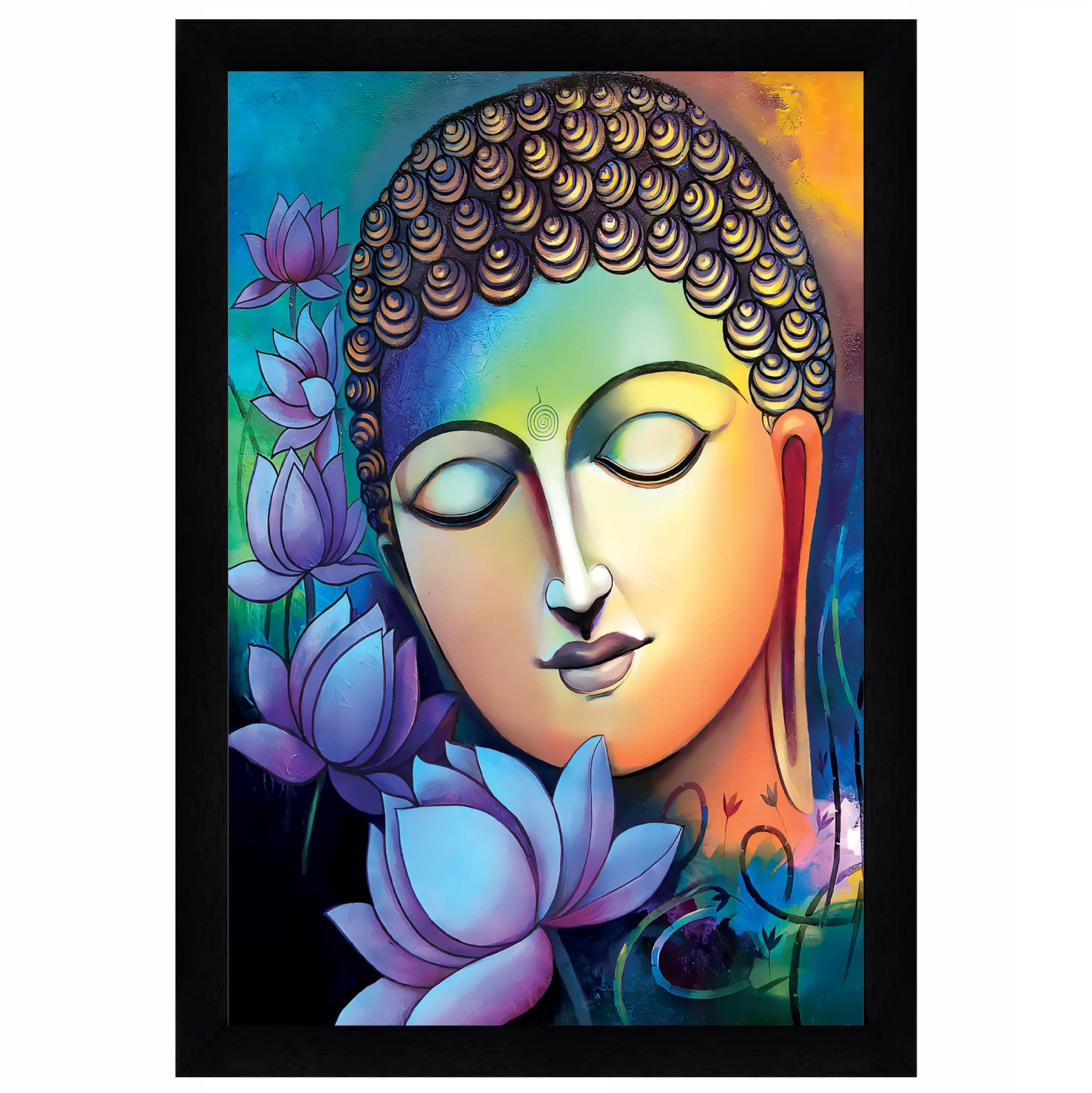 Indianara - Religious Painting With Frame
