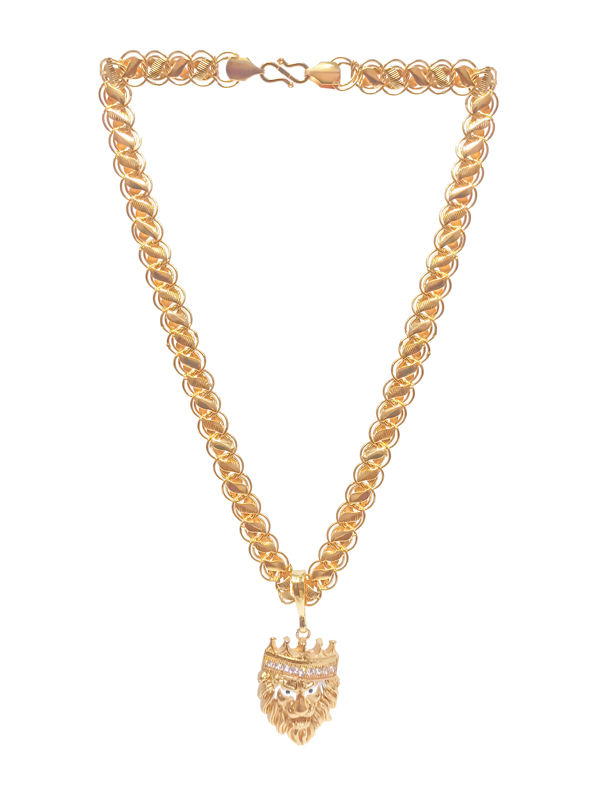 JIPPA - Golden Pendant set ( Pack of 1 ) JIPPA - Golden Pendant set ( Pack of 1 )