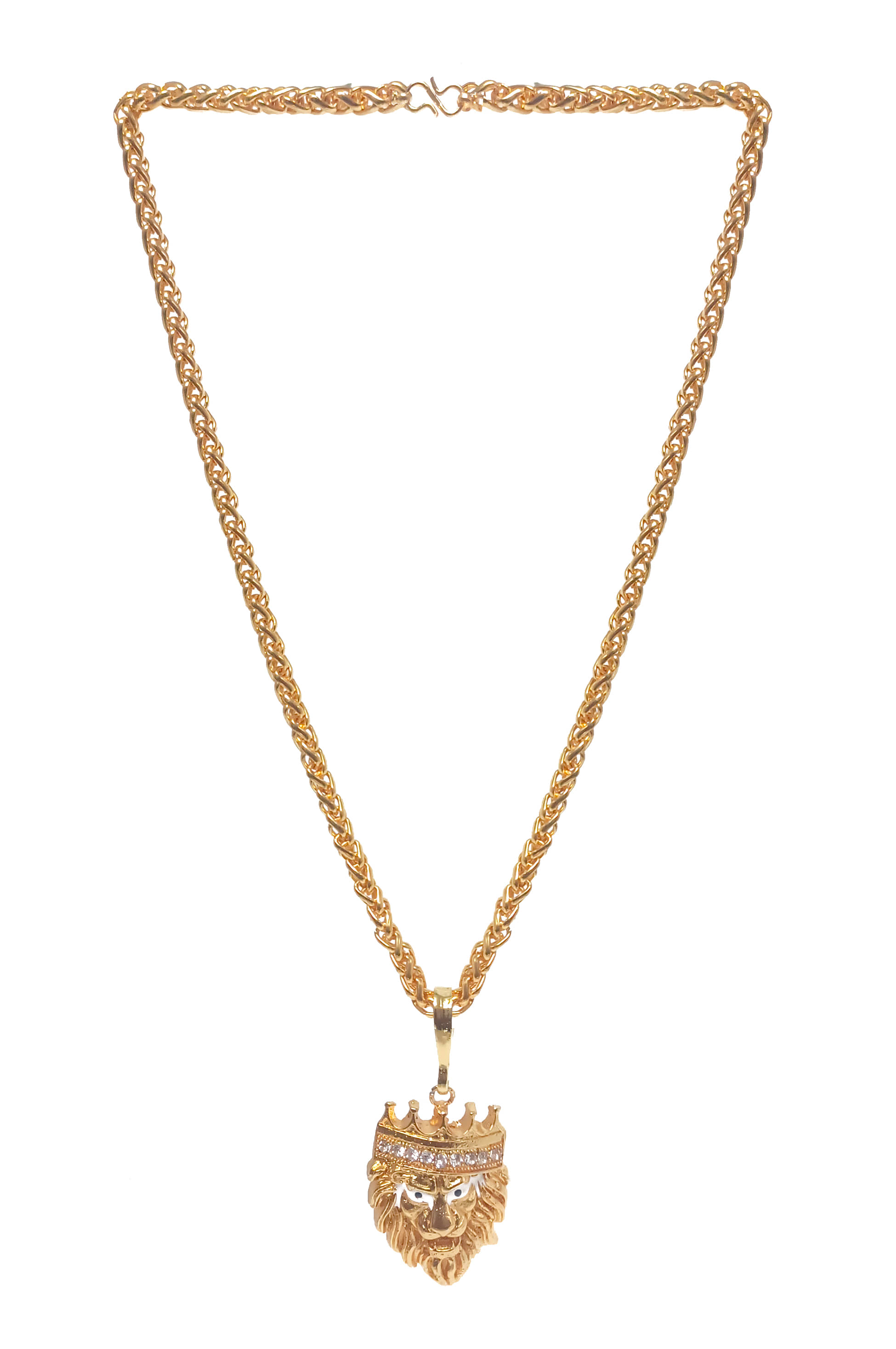 JIPPA - Golden Pendant set ( Pack of 1 )