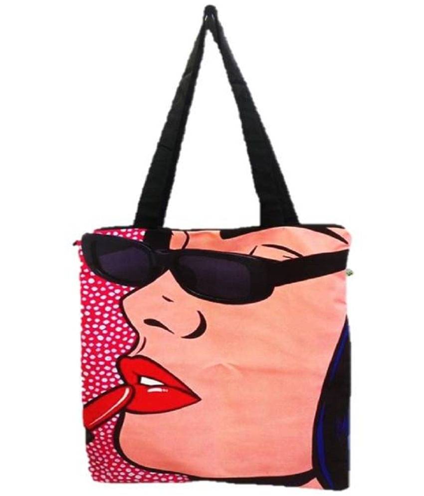     			Jellify Shoulder Bag Canvas Set of 1 ( Multicolor )