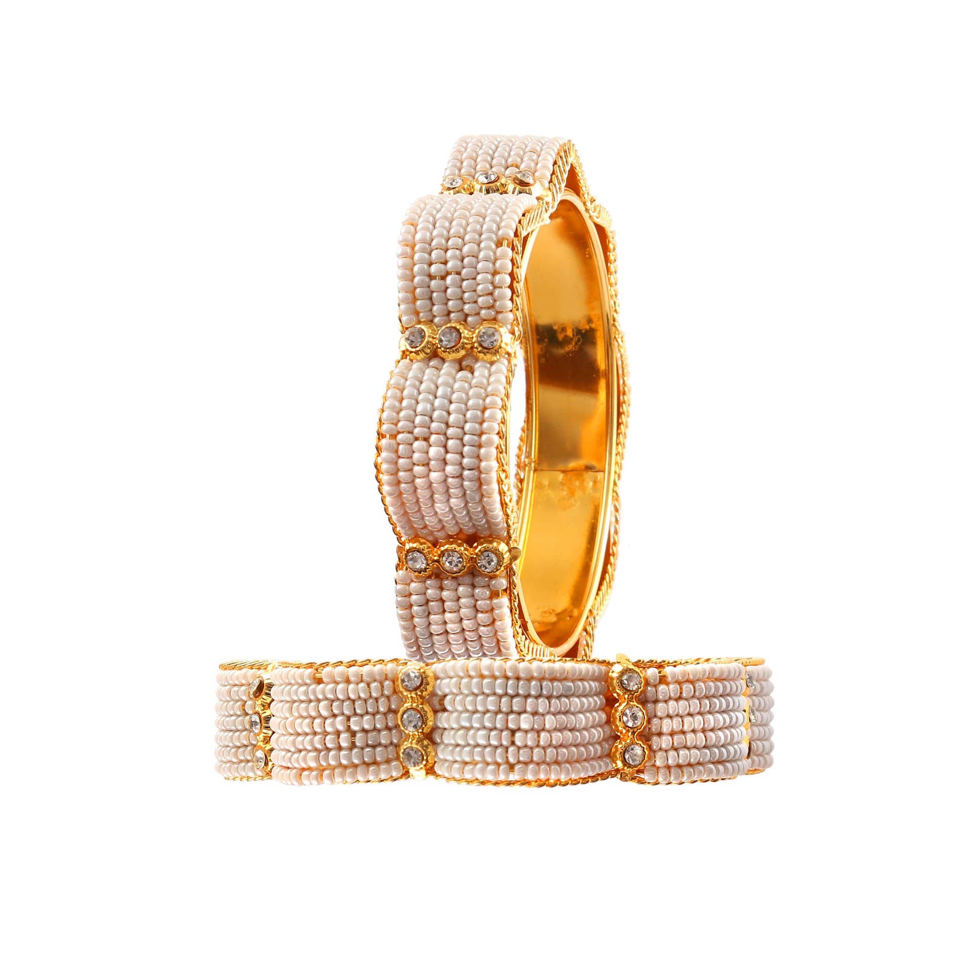 Jewar Mandi - Gold Kada Set ( Pack of 1 ) - Bangles & Bracelets | Buy online on ZillyBuy