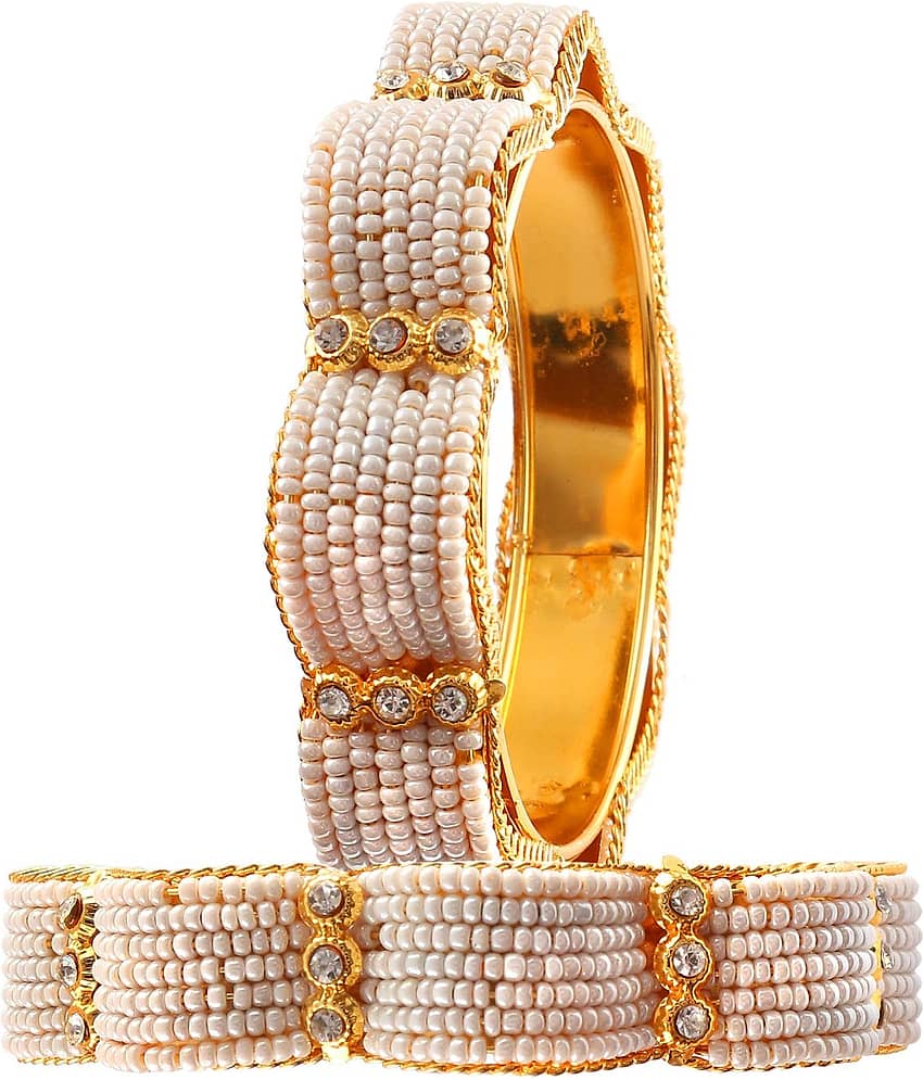 Jewar Mandi - Gold Kada Set ( Pack of 1 ) - Bangles & Bracelets | Buy online on ZillyBuy