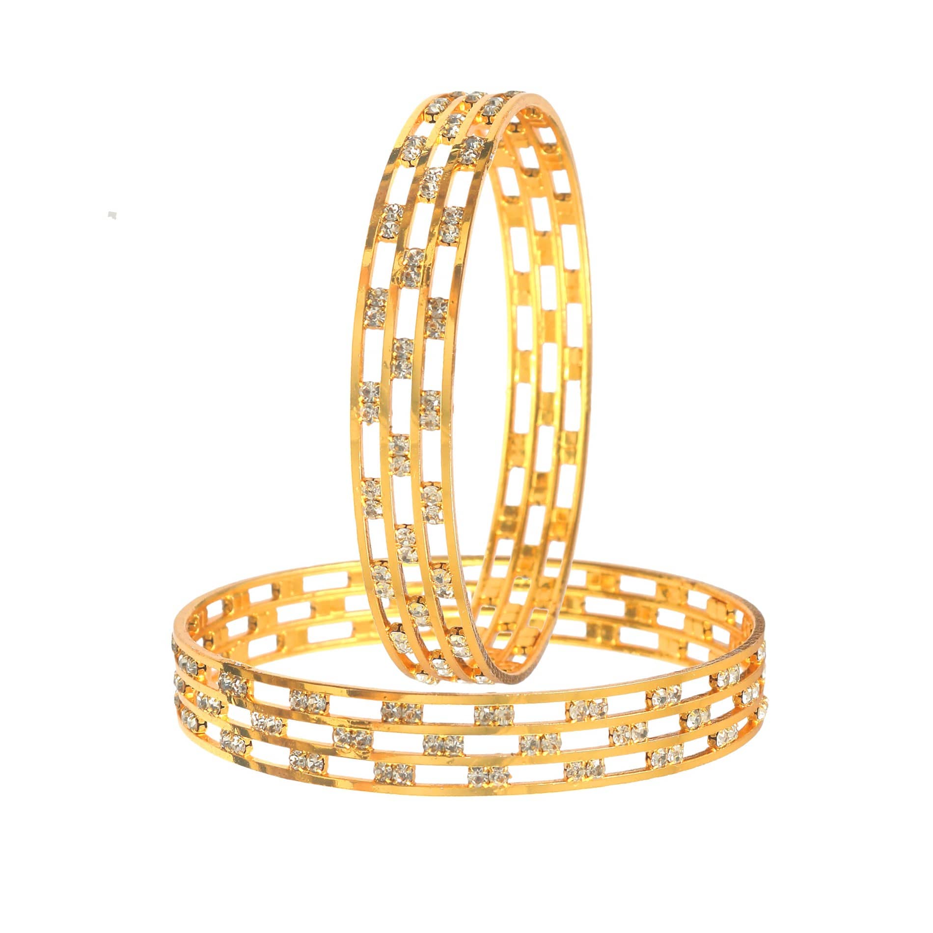 Jewar Mandi - Gold Kada Set ( Pack of 1 ) - Bangles & Bracelets | Buy online on ZillyBuy