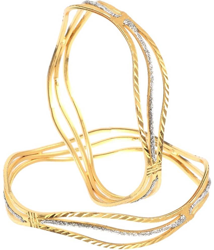Jewar Mandi - Gold Kada Set ( Pack of 1 ) - Bangles & Bracelets | Buy online on ZillyBuy