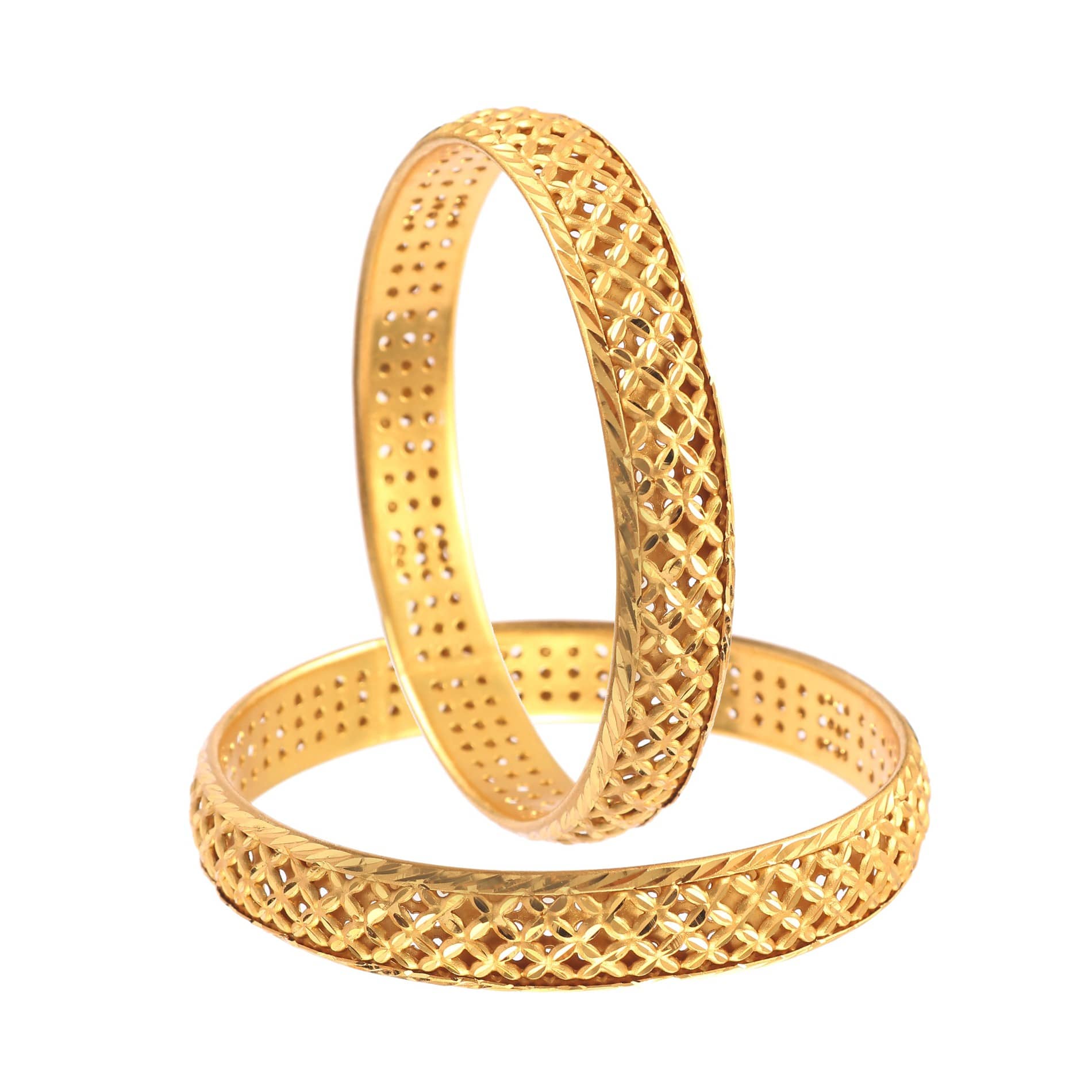 Jewar Mandi - Gold Kada Set ( Pack of 1 ) - Bangles & Bracelets | Buy online on ZillyBuy
