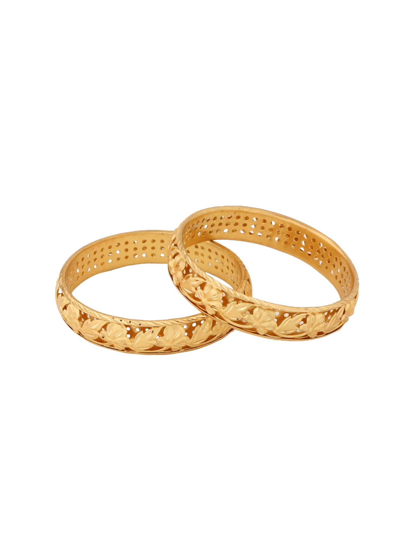 Jewar Mandi - Gold Kada Set ( Pack of 1 ) - Bangles & Bracelets | Buy online on ZillyBuy