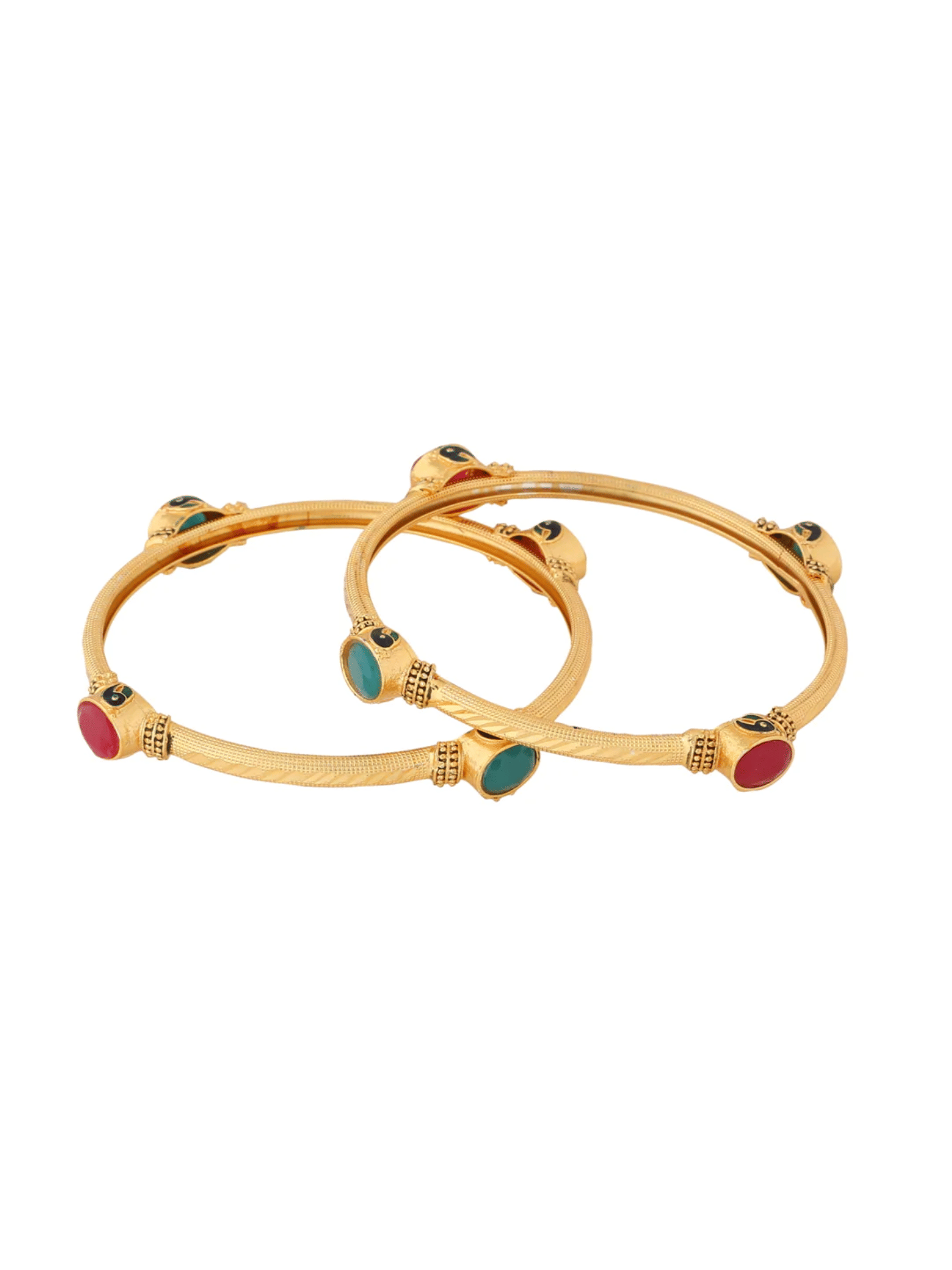 Jewar Mandi - Gold Kada Set ( Pack of 1 ) - Bangles & Bracelets | Buy online on ZillyBuy