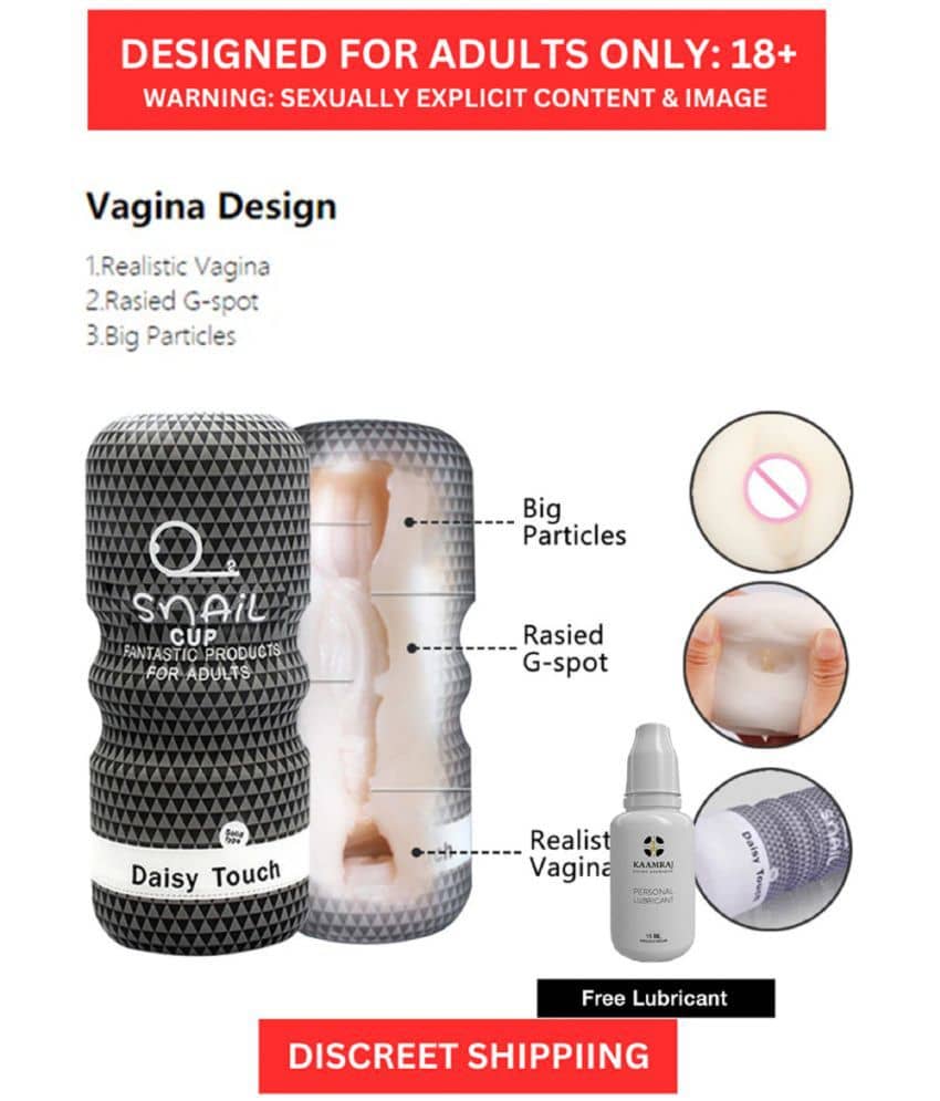 KNIGHTRIDERS SNAIL CUP MALE MASTURBATOR REALSTIC POCKET PUSSY FOR MEN