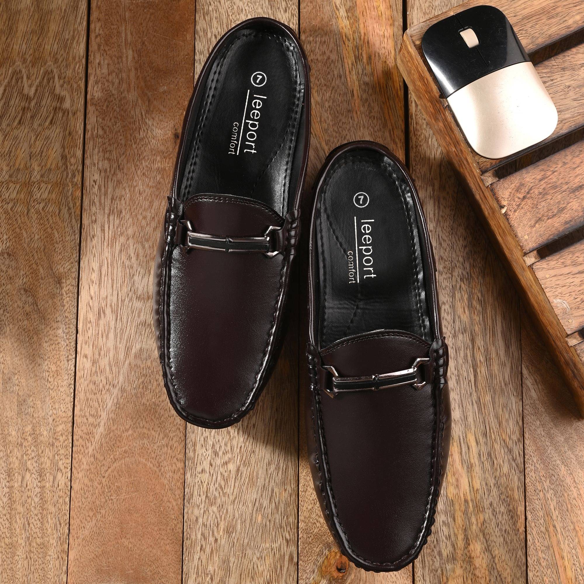     			Leeport - Brown Men's Hazel