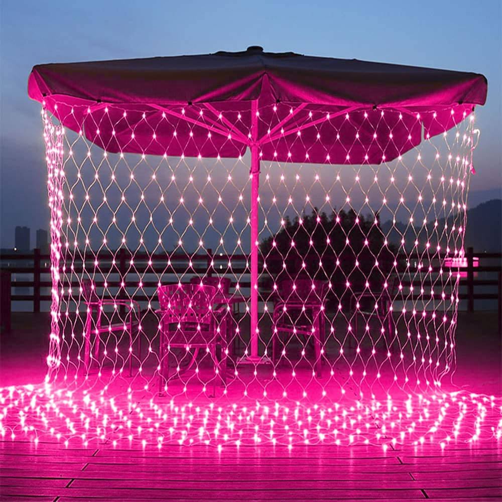 MIRADH - Pink Others Curtain String Light ( Pack of 1 ) MIRADH - Pink Others Curtain String Light ( Pack of 1 )