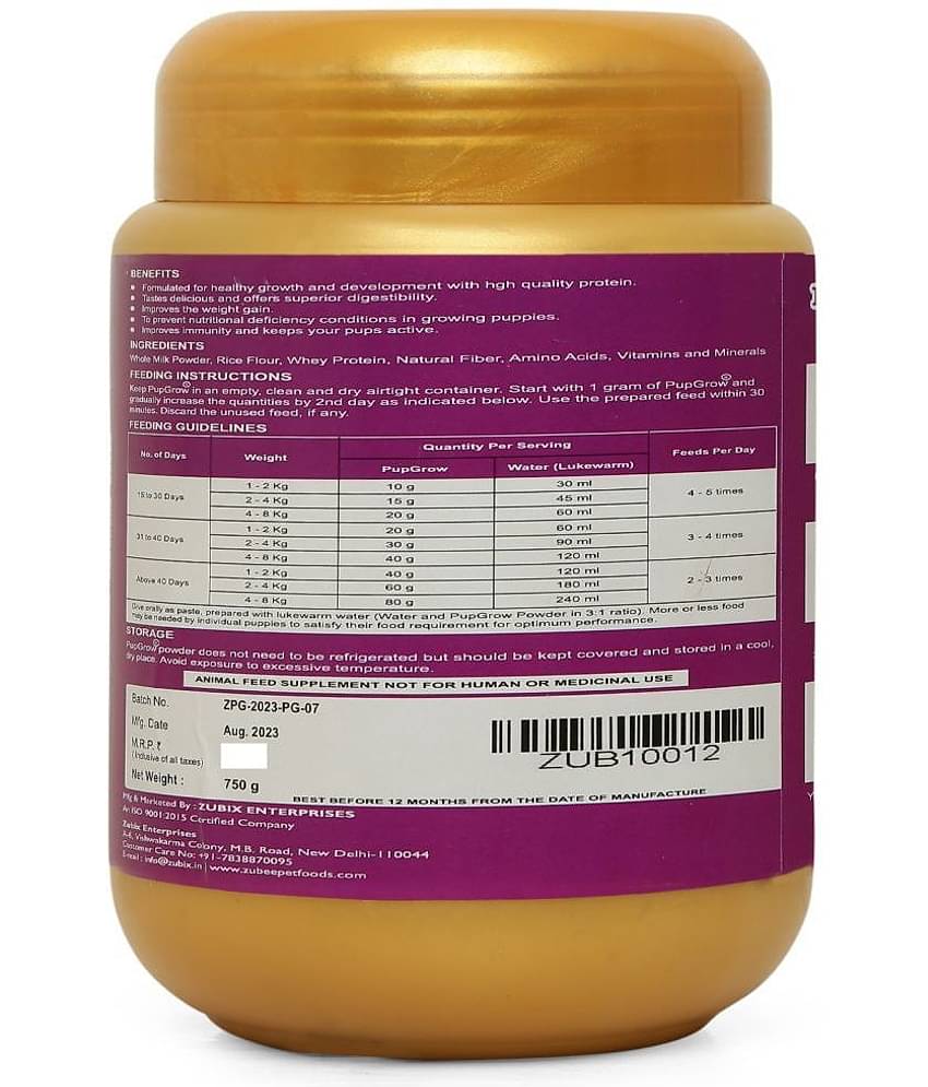 Pup Grow - Dry Dog Food Milk for Puppy ( 800 gms )