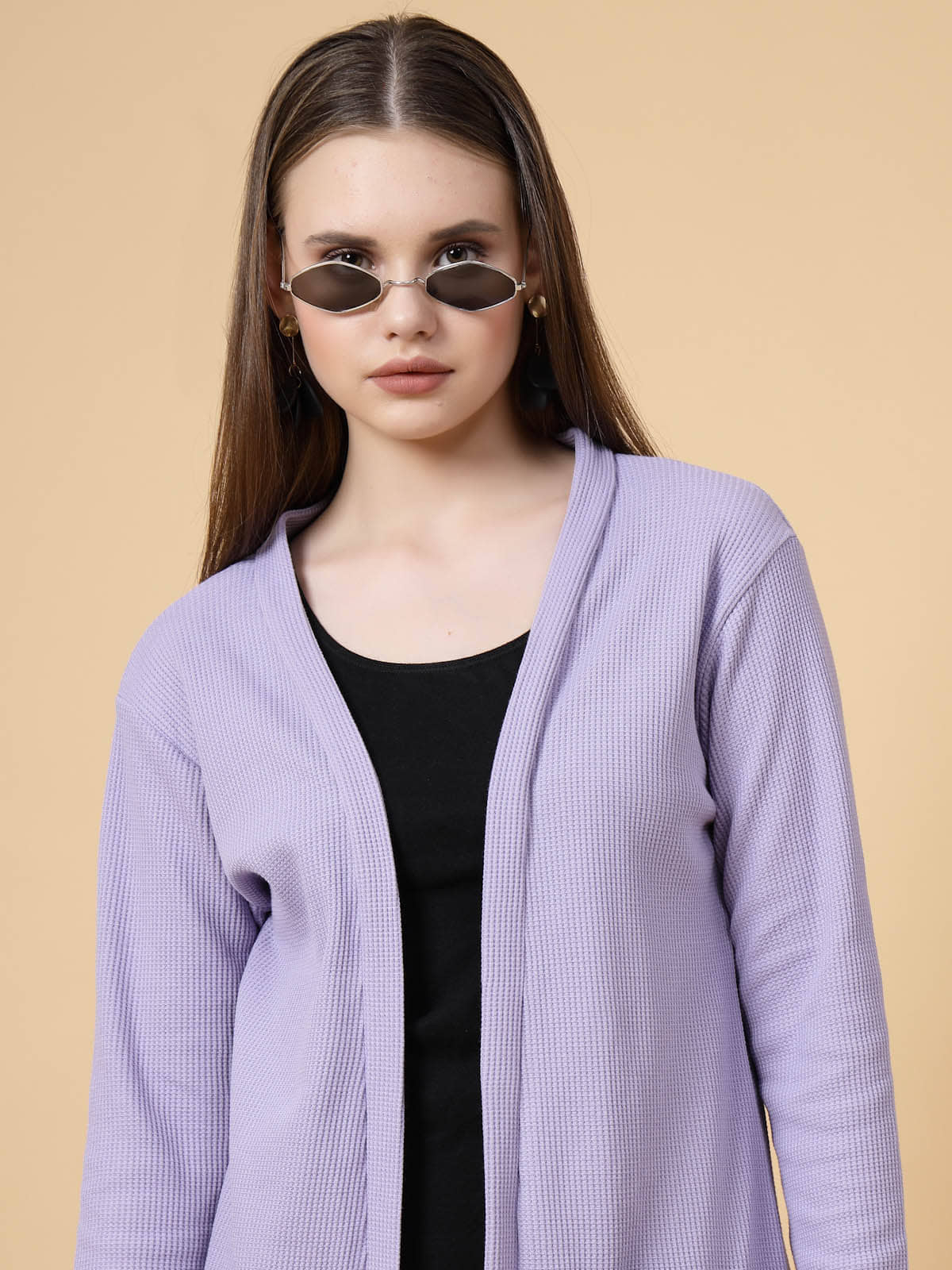 Rigo Women's Cotton Regular Top ( Purple )