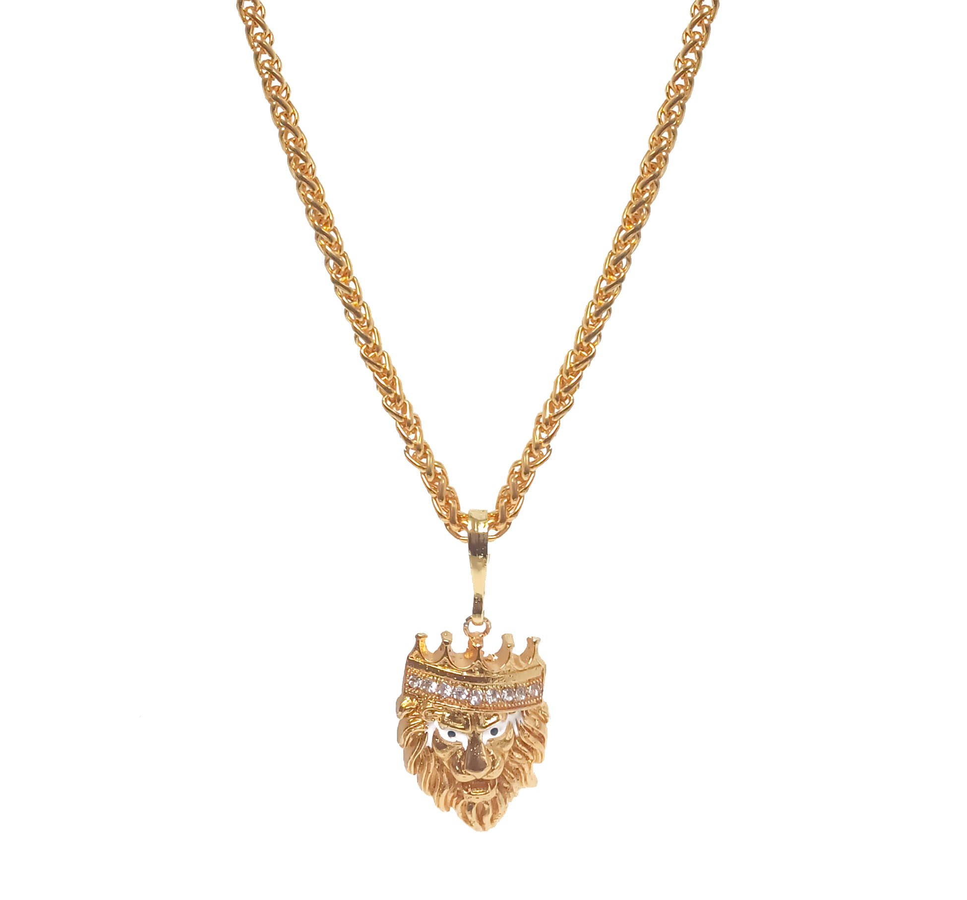 SHANKH-KRIVA - Golden Pendant set ( Pack of 1 ) SHANKH-KRIVA - Golden Pendant set ( Pack of 1 )
