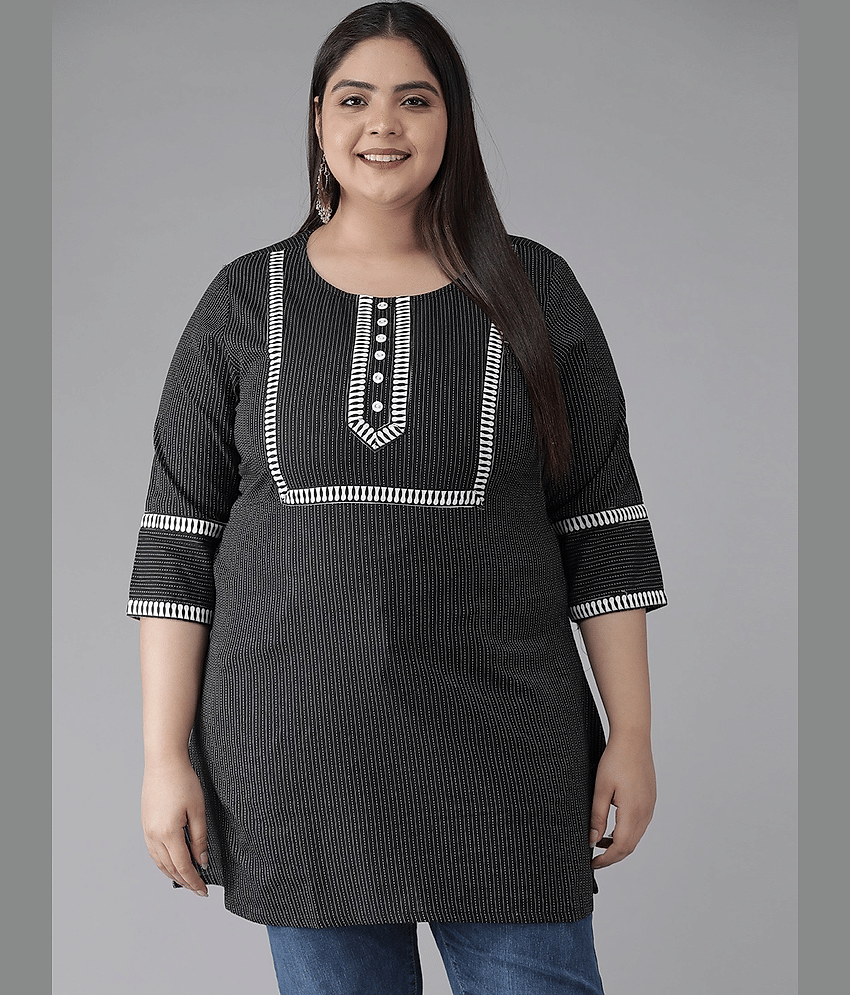 Cotton Short Kurti For Women (Pack of 1) - Kurtis, Tunics | Buy online on ZillyBuy