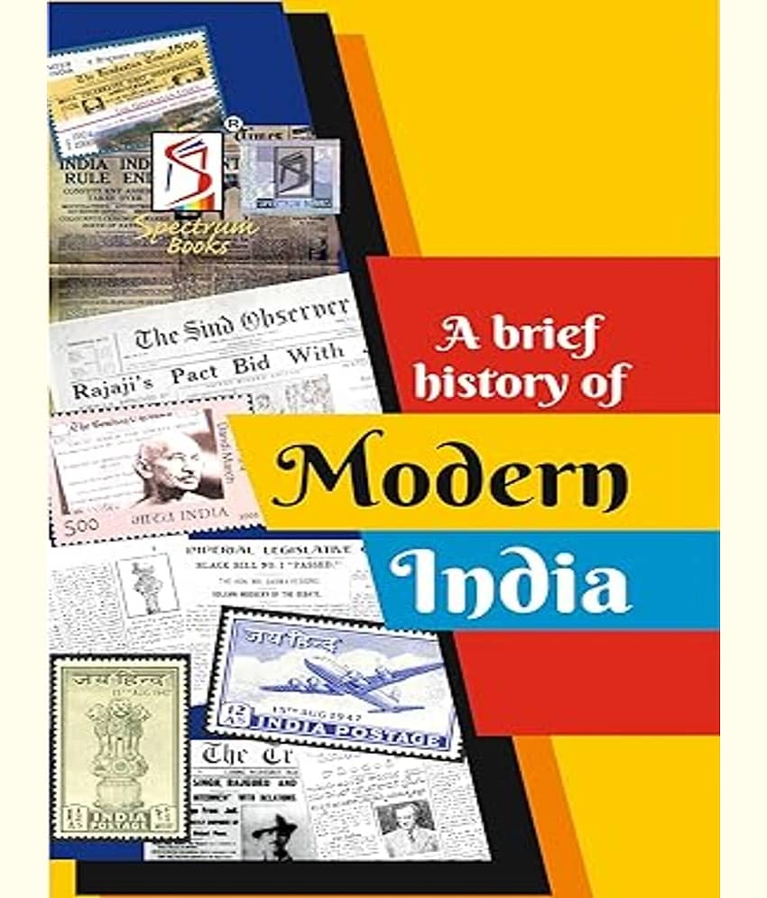 spectrum A BRIEF HISTORY OF MODERN INDIA by RAJIV AHIR - Stationery | Buy online on ZillyBuy