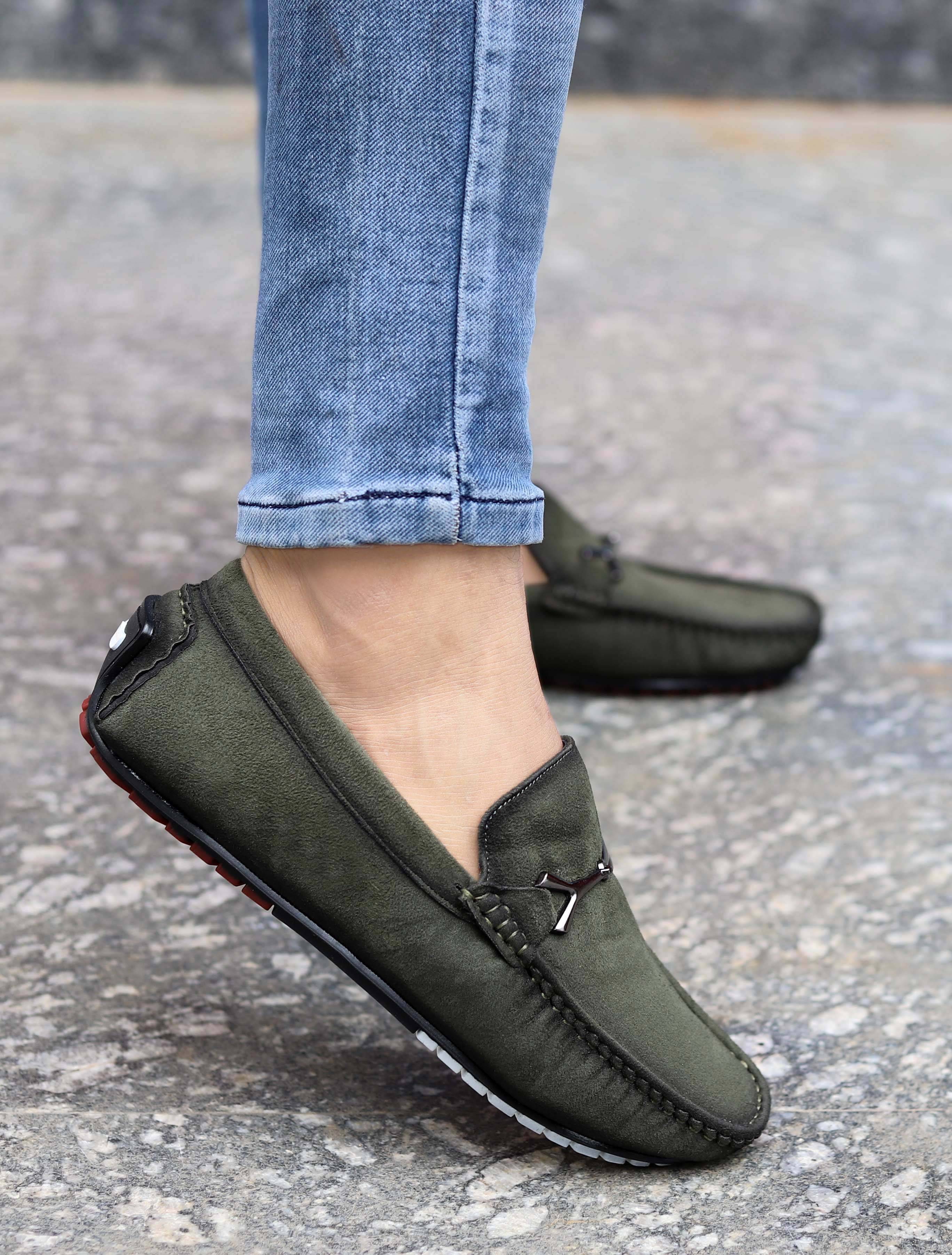     			Aadi Olive Men's Formal