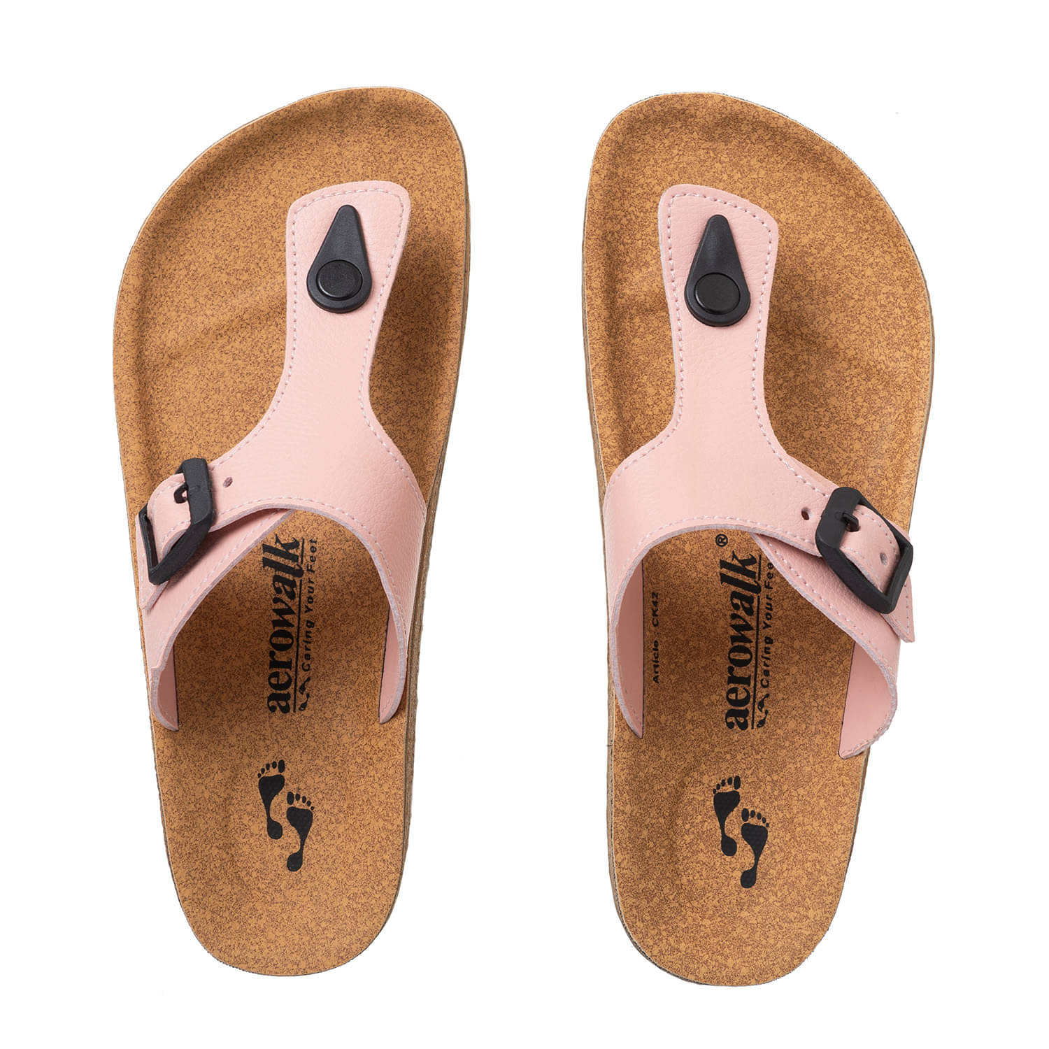     			Aerowalk - Pink Women's Thong Flip Flop