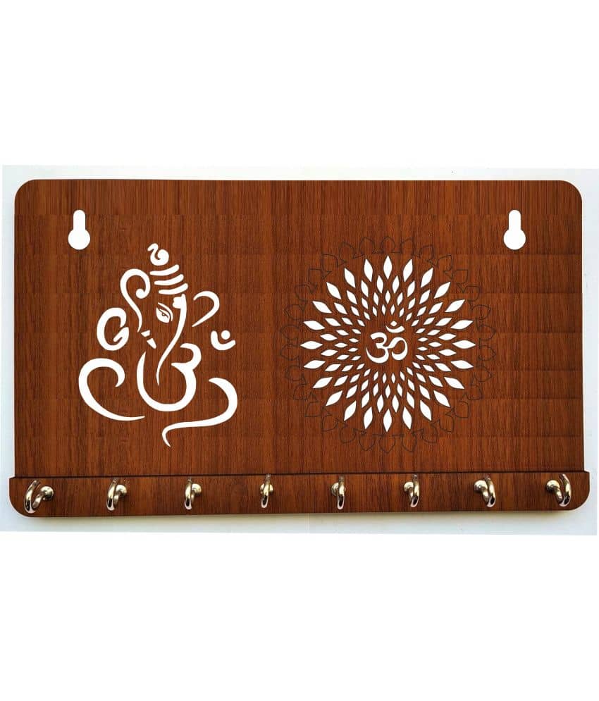 Big BOSS Enterprises Key Holder for Home Decor Items Stylish Key Hanger Wall Mounted | Handicraft Key Chain Stand | Wooden Keychain Hangers for Office Decoration | Wood Keys Organizer - Stationery | Buy online on ZillyBuy