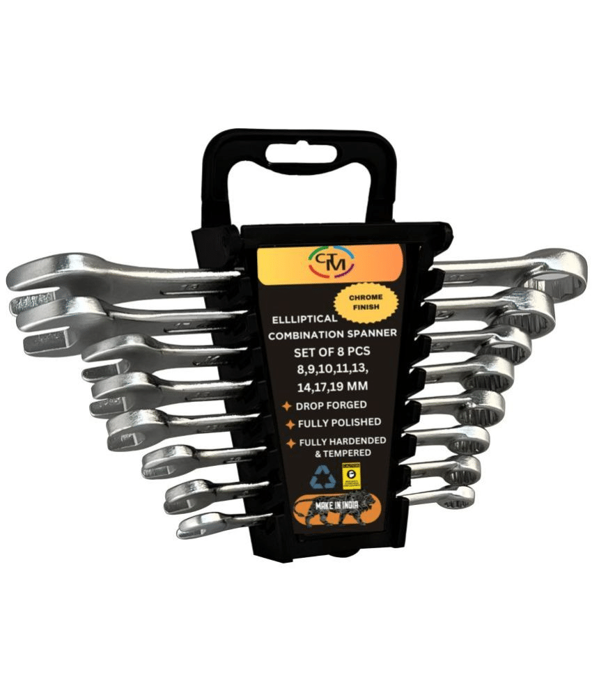 CTM Combination Spanner Set of 8 Pc CTM Combination Spanner Set of 8 Pc